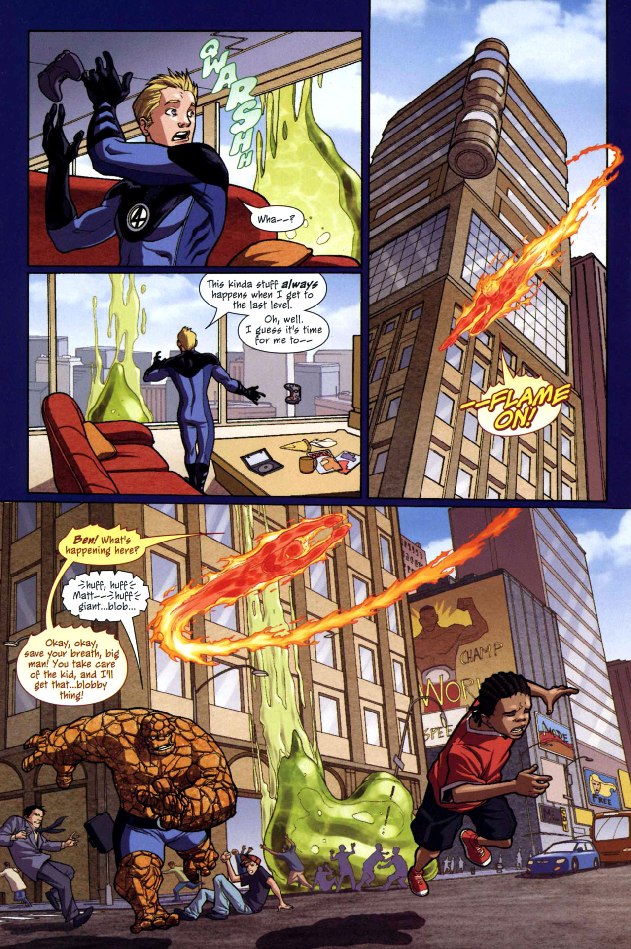 Read online Marvel Adventures Fantastic Four comic -  Issue #40 - 17