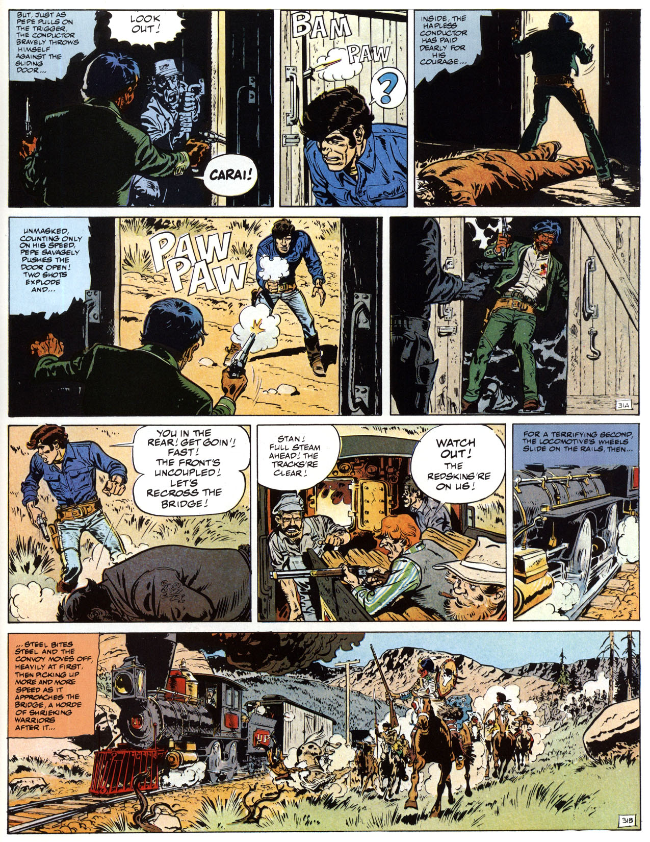 Read online Epic Graphic Novel: Lieutenant Blueberry comic -  Issue #2 - 35