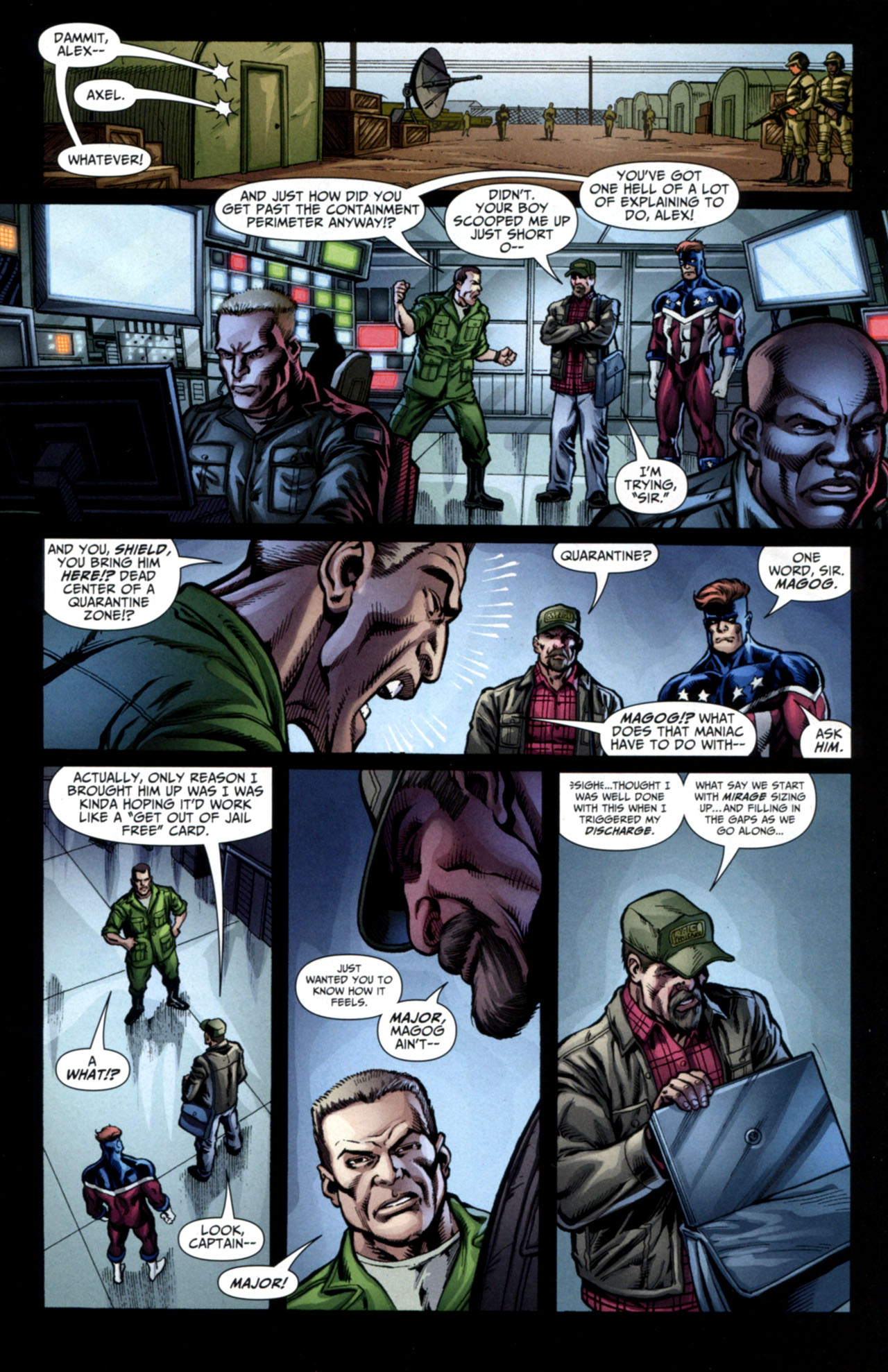 Read online Magog comic -  Issue #8 - 10
