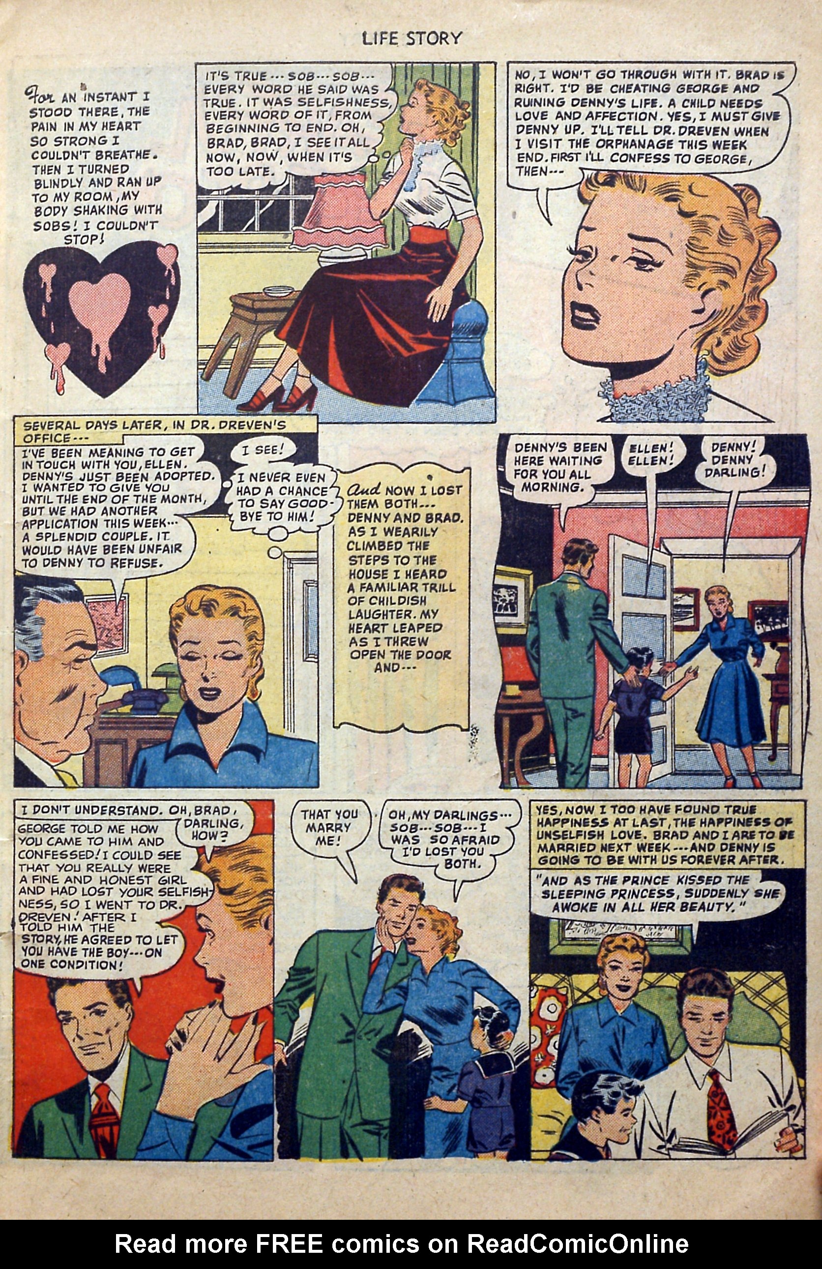 Read online Life Story comic -  Issue #18 - 13