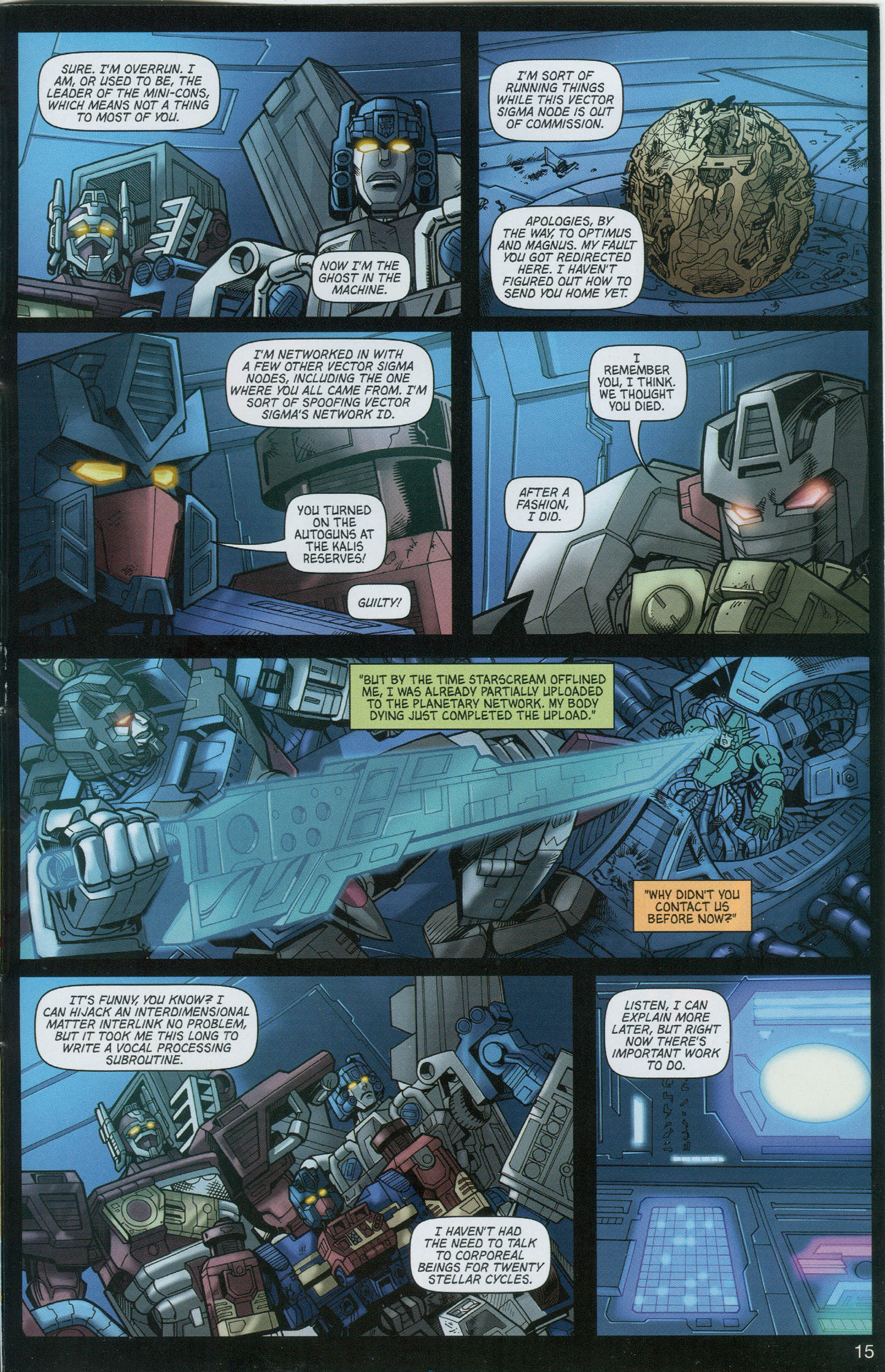 Read online Transformers: Collectors' Club comic -  Issue #8 - 15