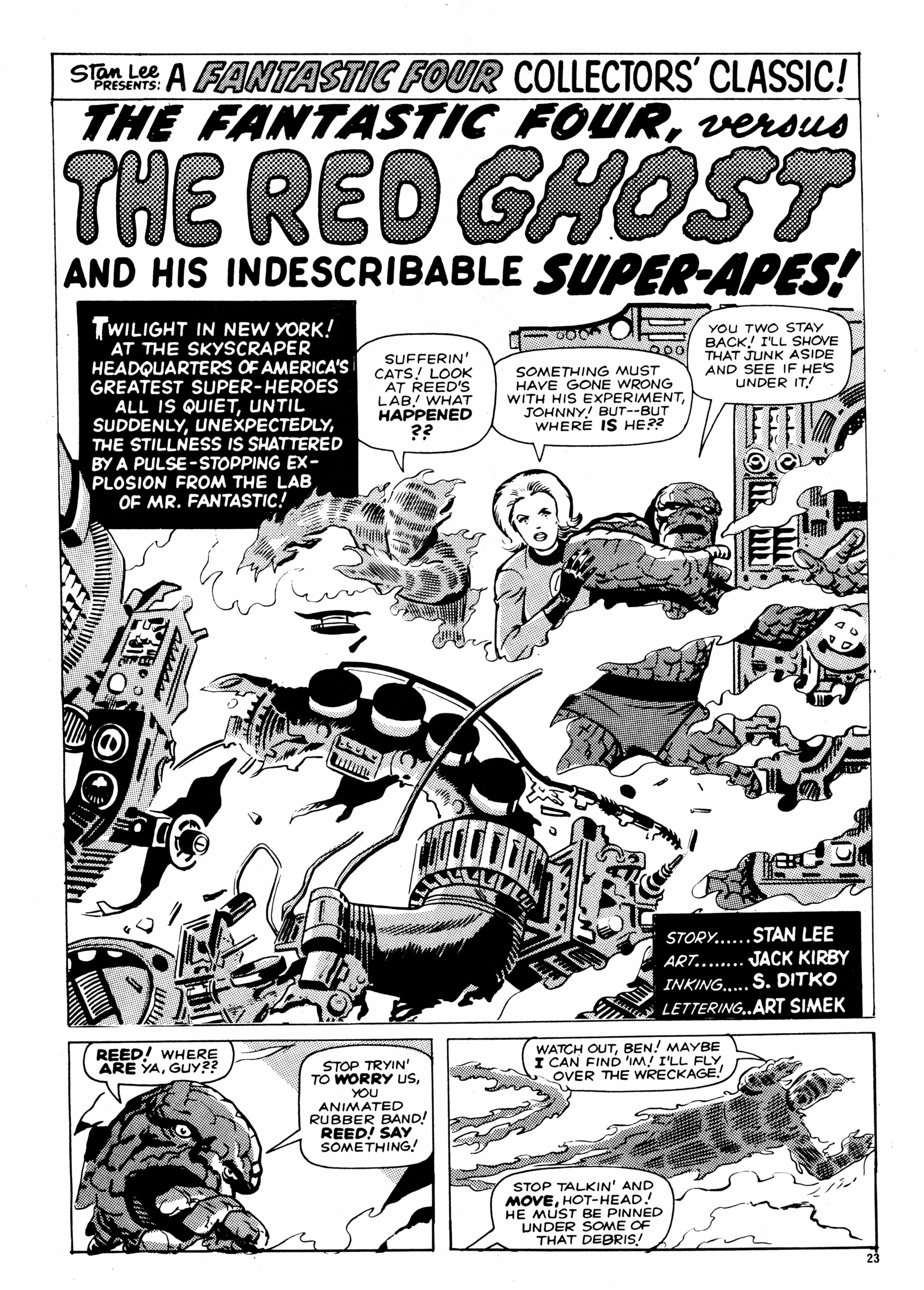 Read online Fantastic Four (1982) comic -  Issue #26 - 23