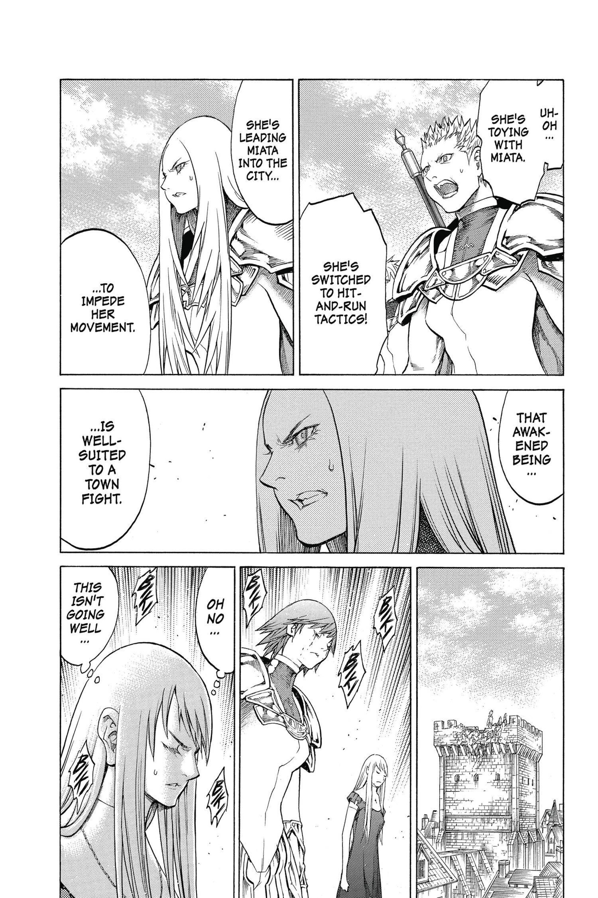 Read online Claymore comic -  Issue #25 - 97