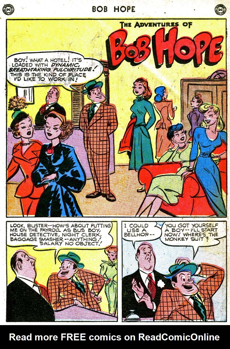 Read online The Adventures of Bob Hope comic -  Issue #8 - 3