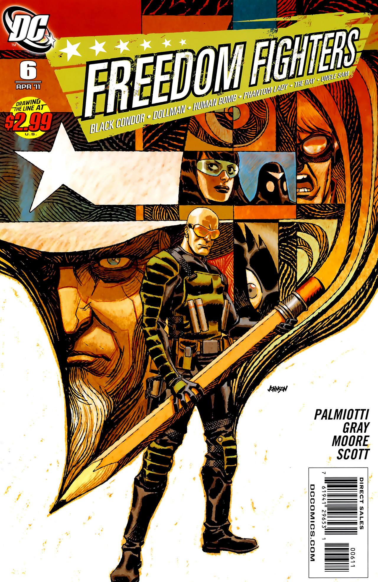 Read online Freedom Fighters (2010) comic -  Issue #6 - 1