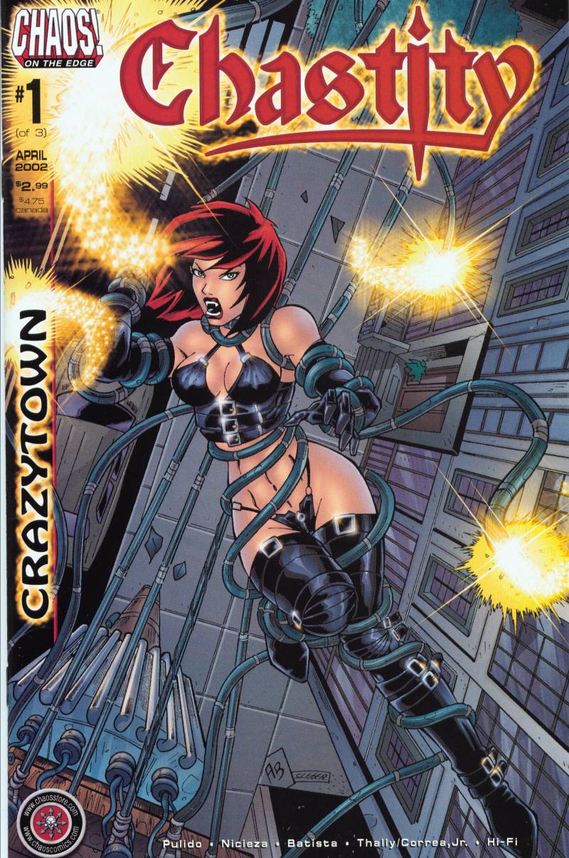 Read online Chastity: Crazytown comic -  Issue #1 - 1