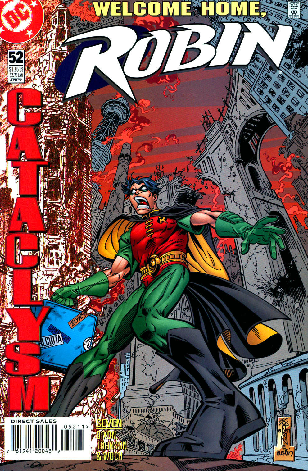 Read online Batman: Cataclysm comic -  Issue #8 - 1