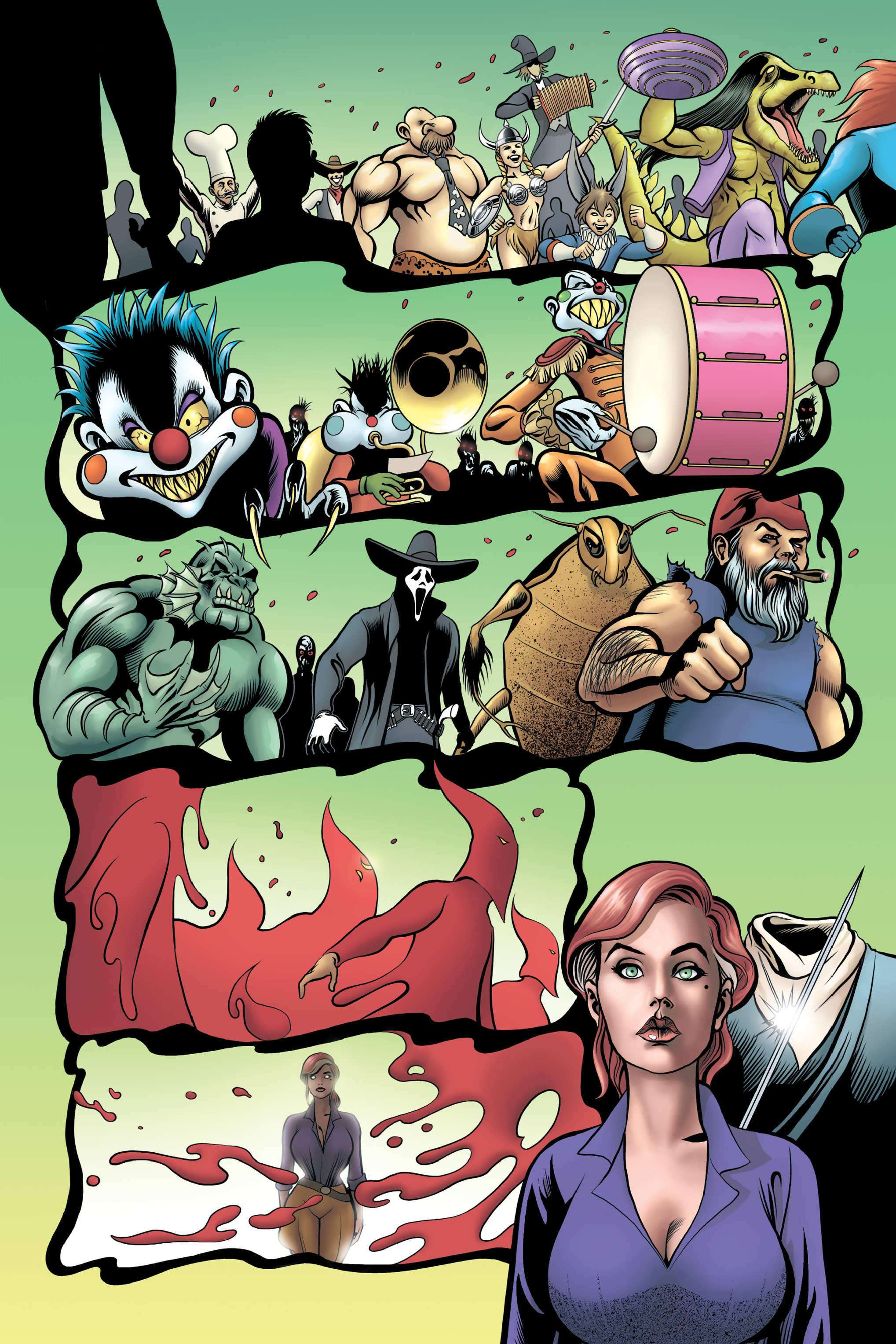 Read online Halloween Man comic -  Issue #6 - 132
