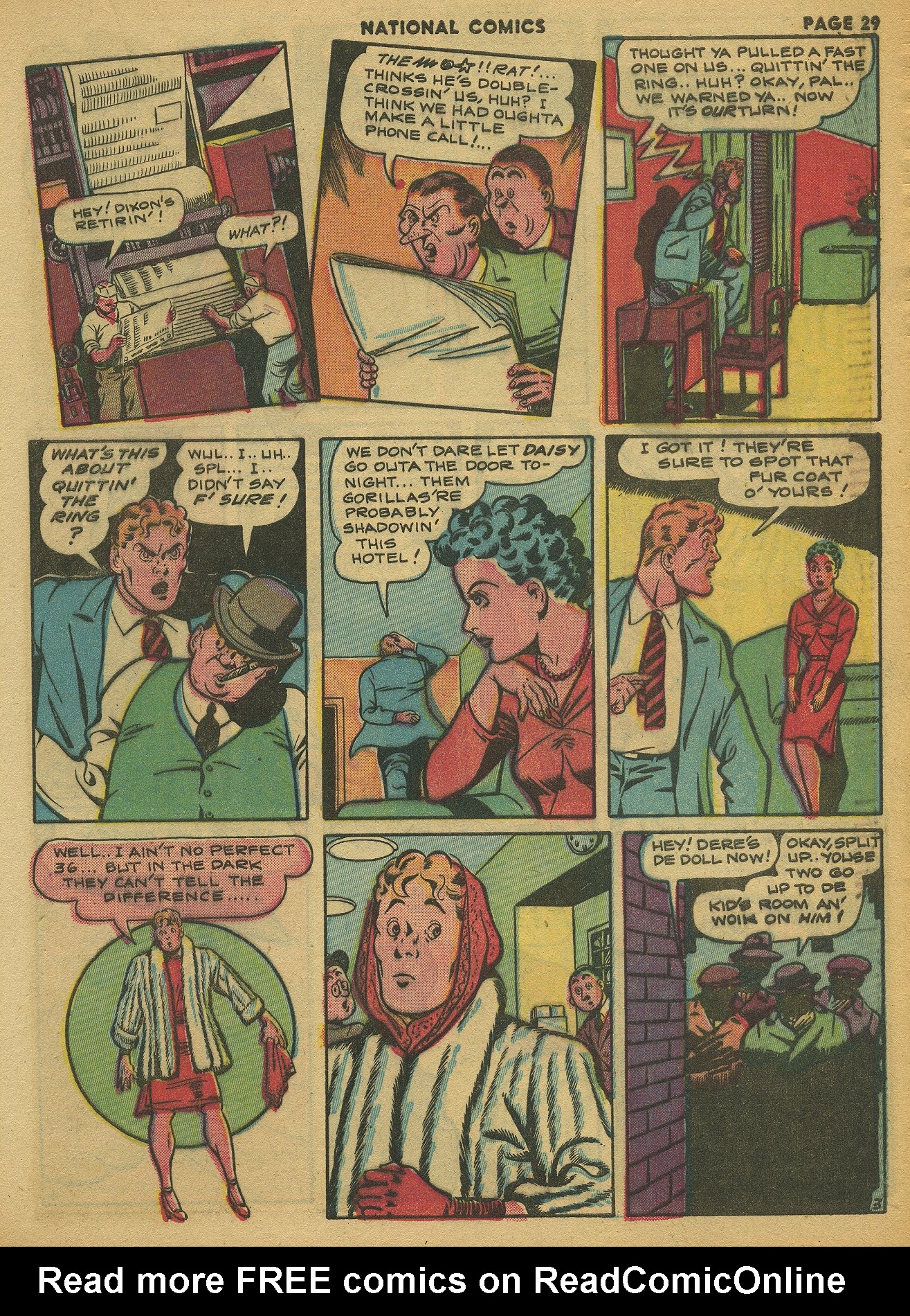 Read online National Comics comic -  Issue #31 - 31