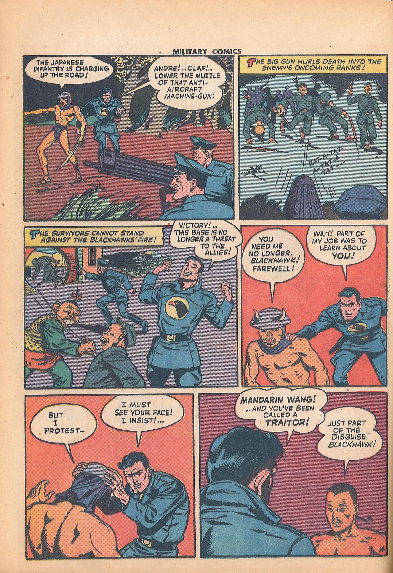 Read online Military Comics comic -  Issue #25 - 16