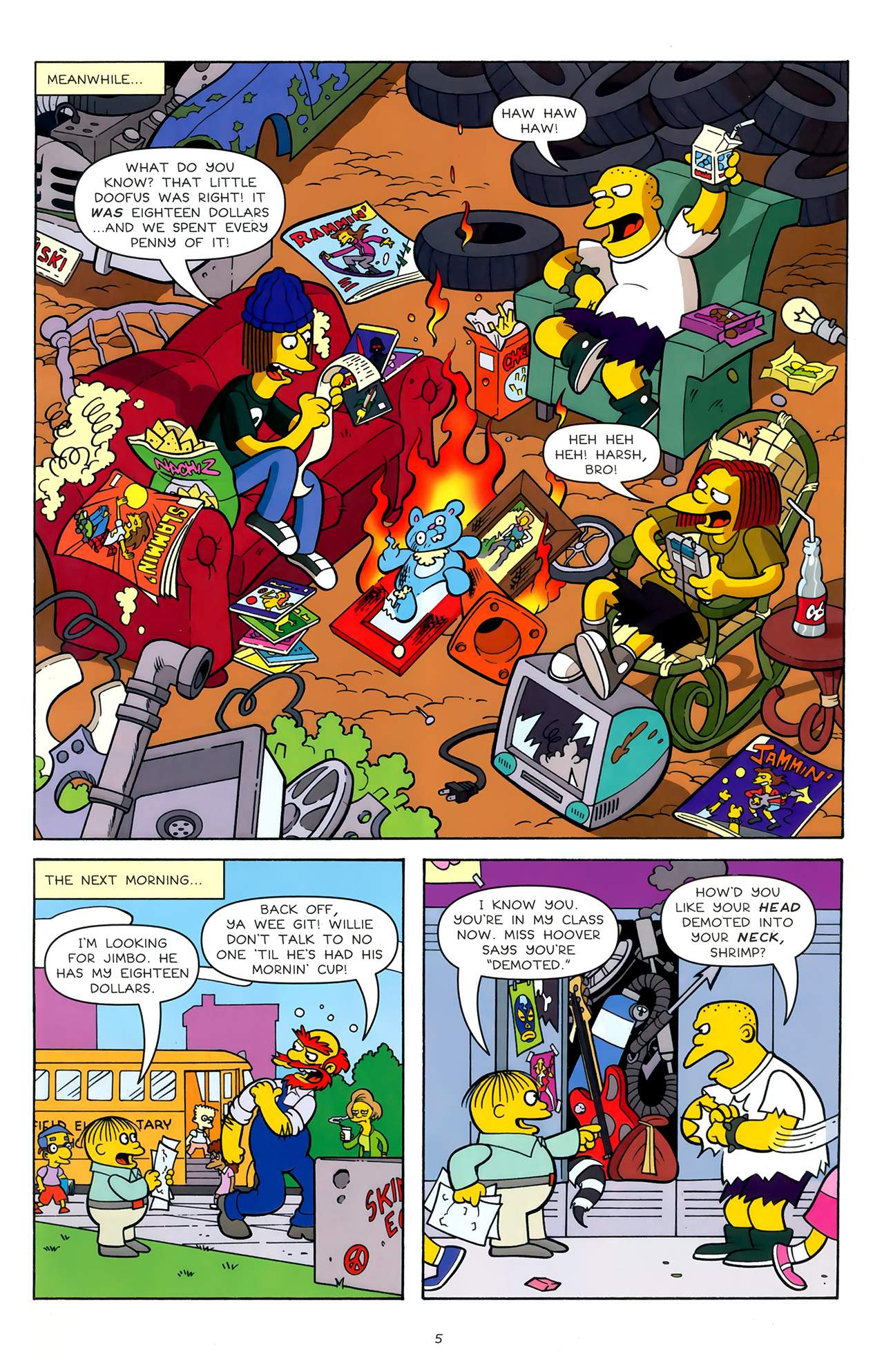 Read online Bongo Comics Free-For-All! comic -  Issue #2011 - 6