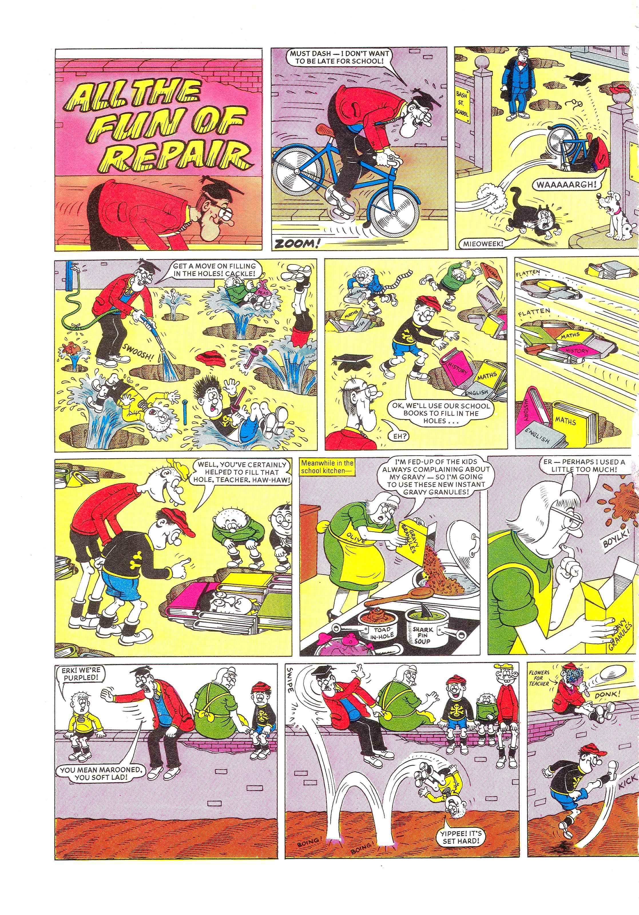 Read online Bash Street Kids comic -  Issue #1993 - 80