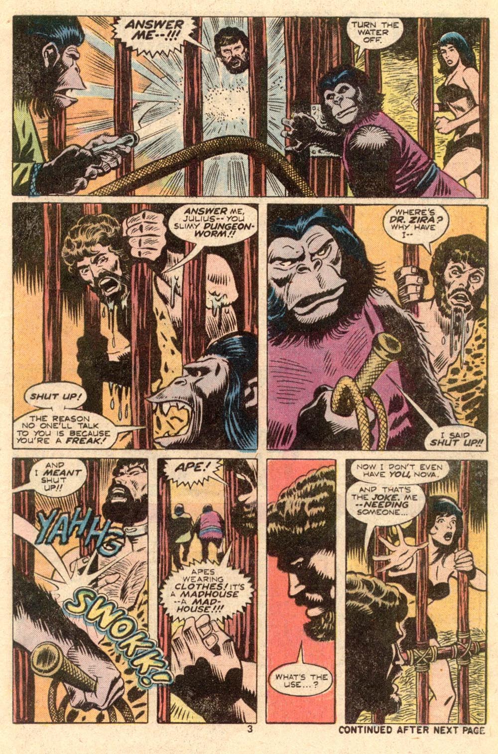 Read online Adventures on the Planet of the Apes comic -  Issue #4 - 4