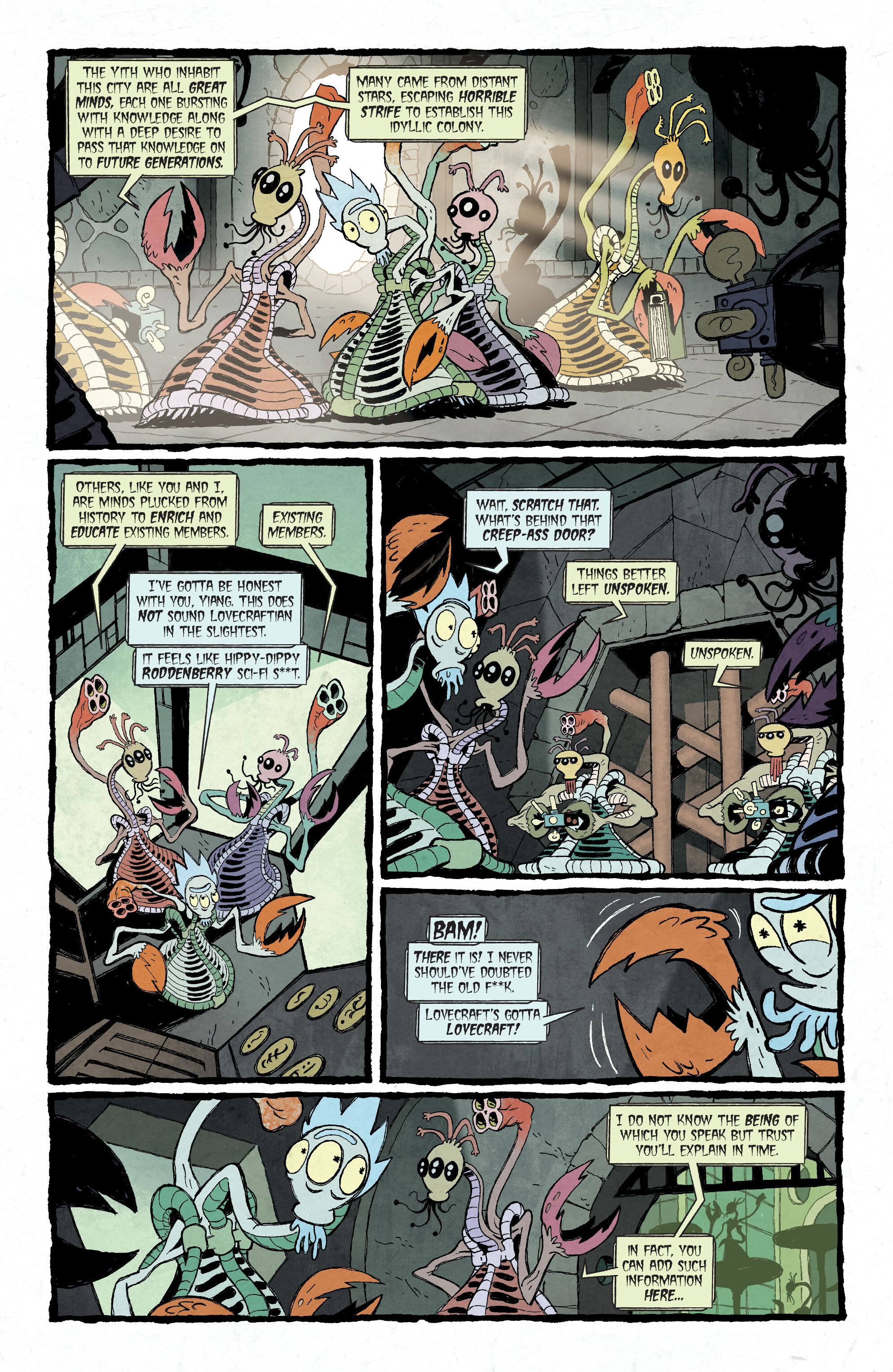 Read online Rick and Morty: vs. Cthulhu comic -  Issue # TPB - 61