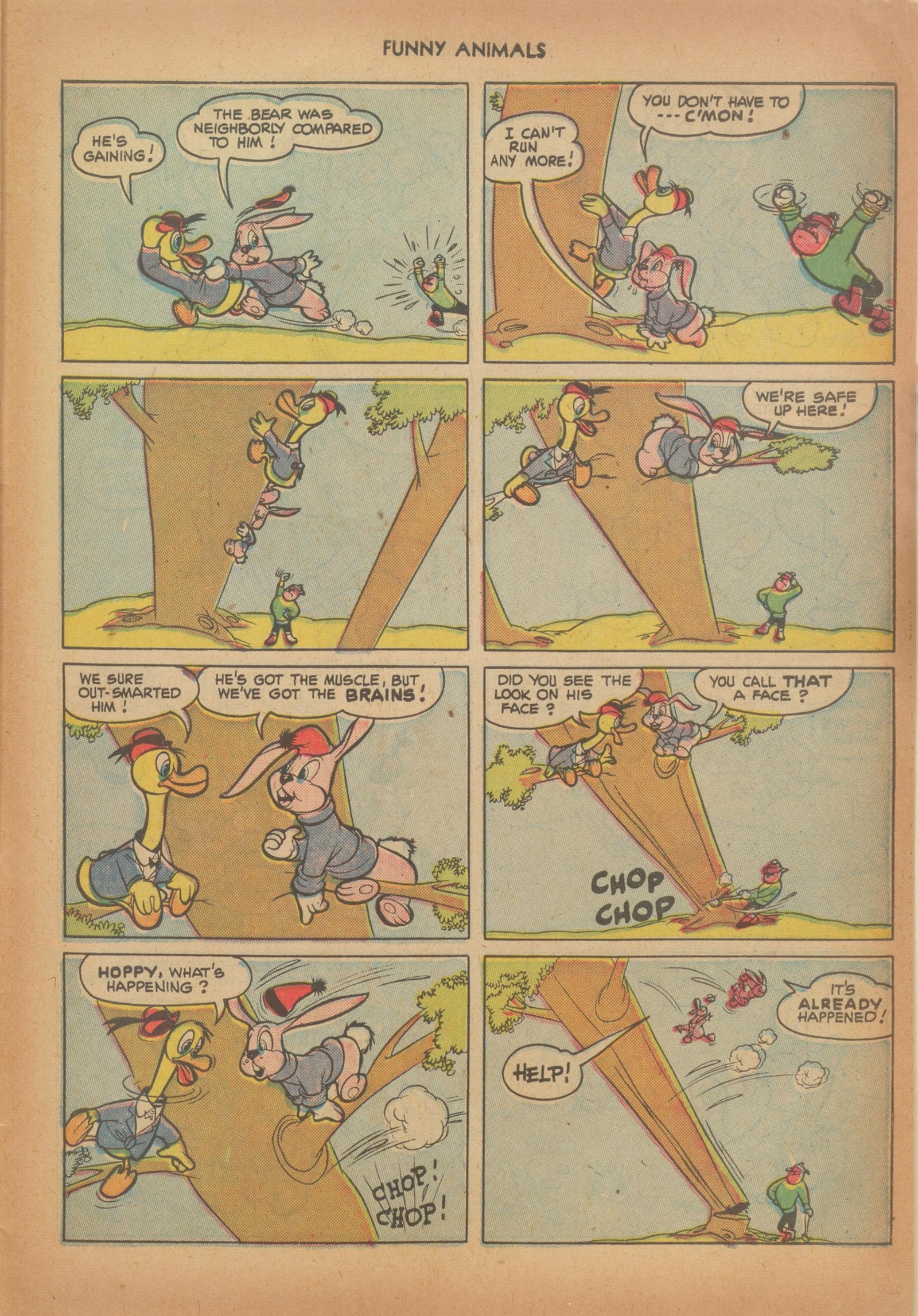 Read online Fawcett's Funny Animals comic -  Issue #71 - 31