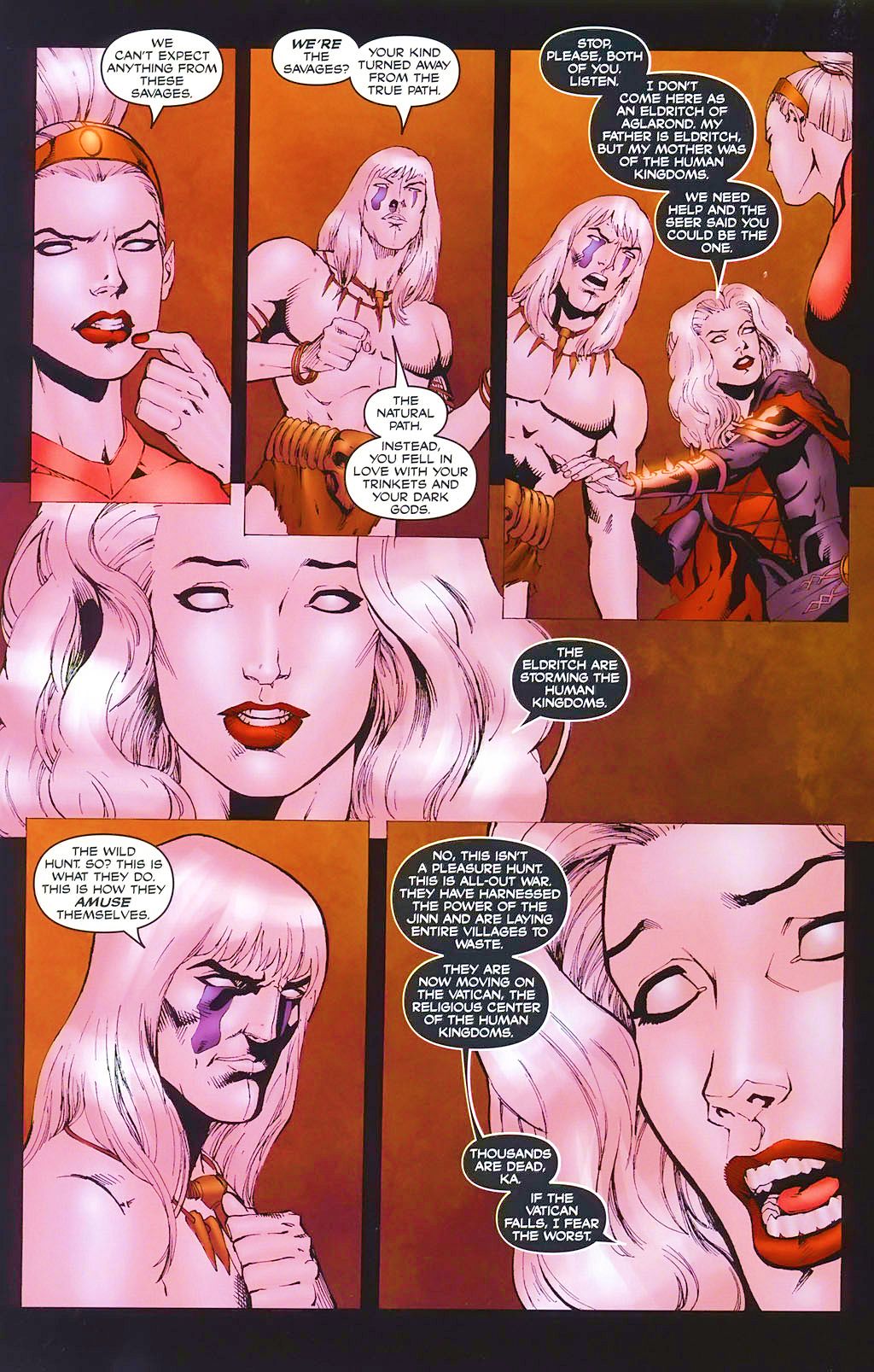 Read online Brian Pulido's Medieval Lady Death:  War of the Winds comic -  Issue #5 - 18