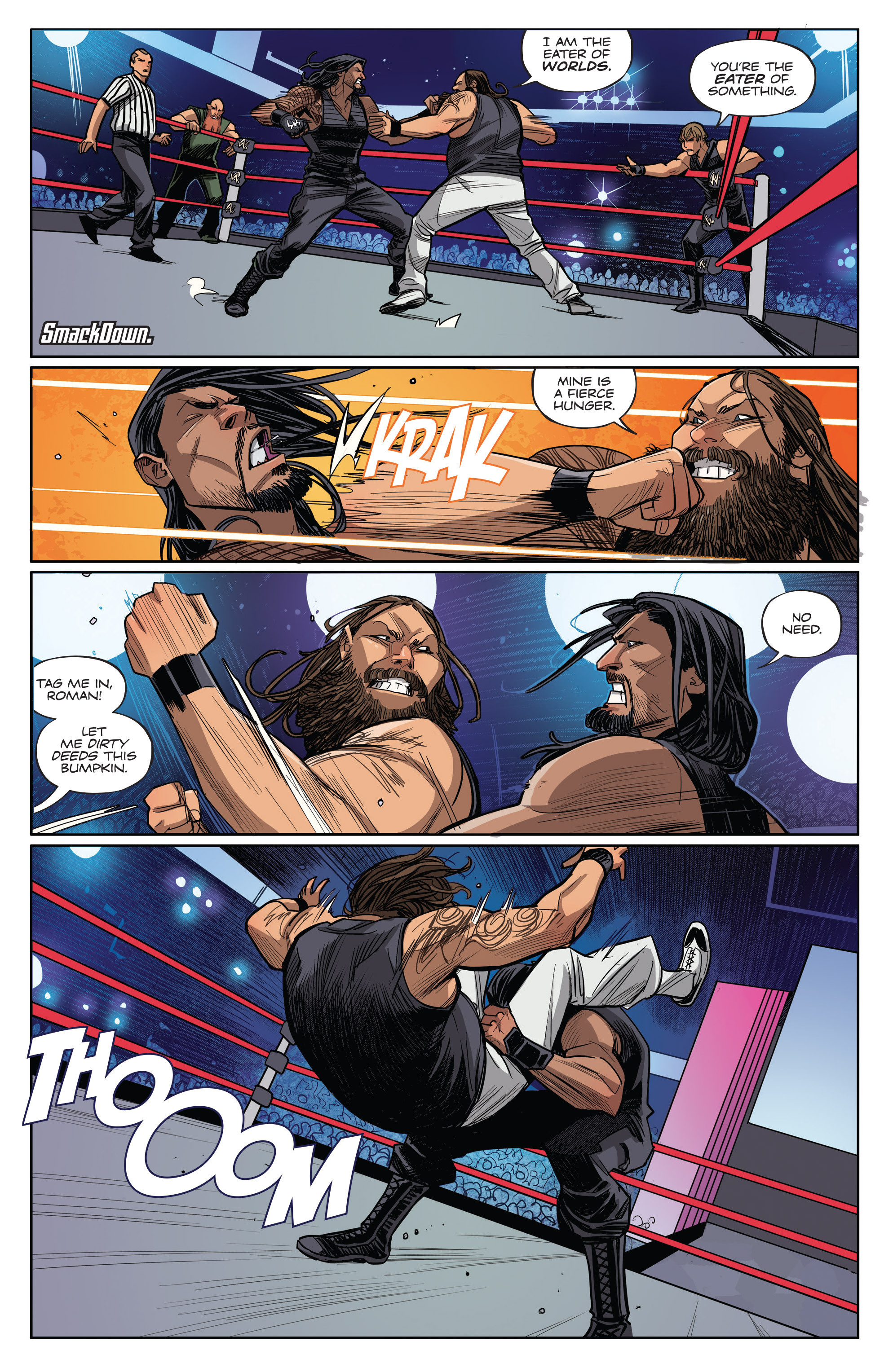Read online WWE: Then. Now. Forever. comic -  Issue # Full - 9