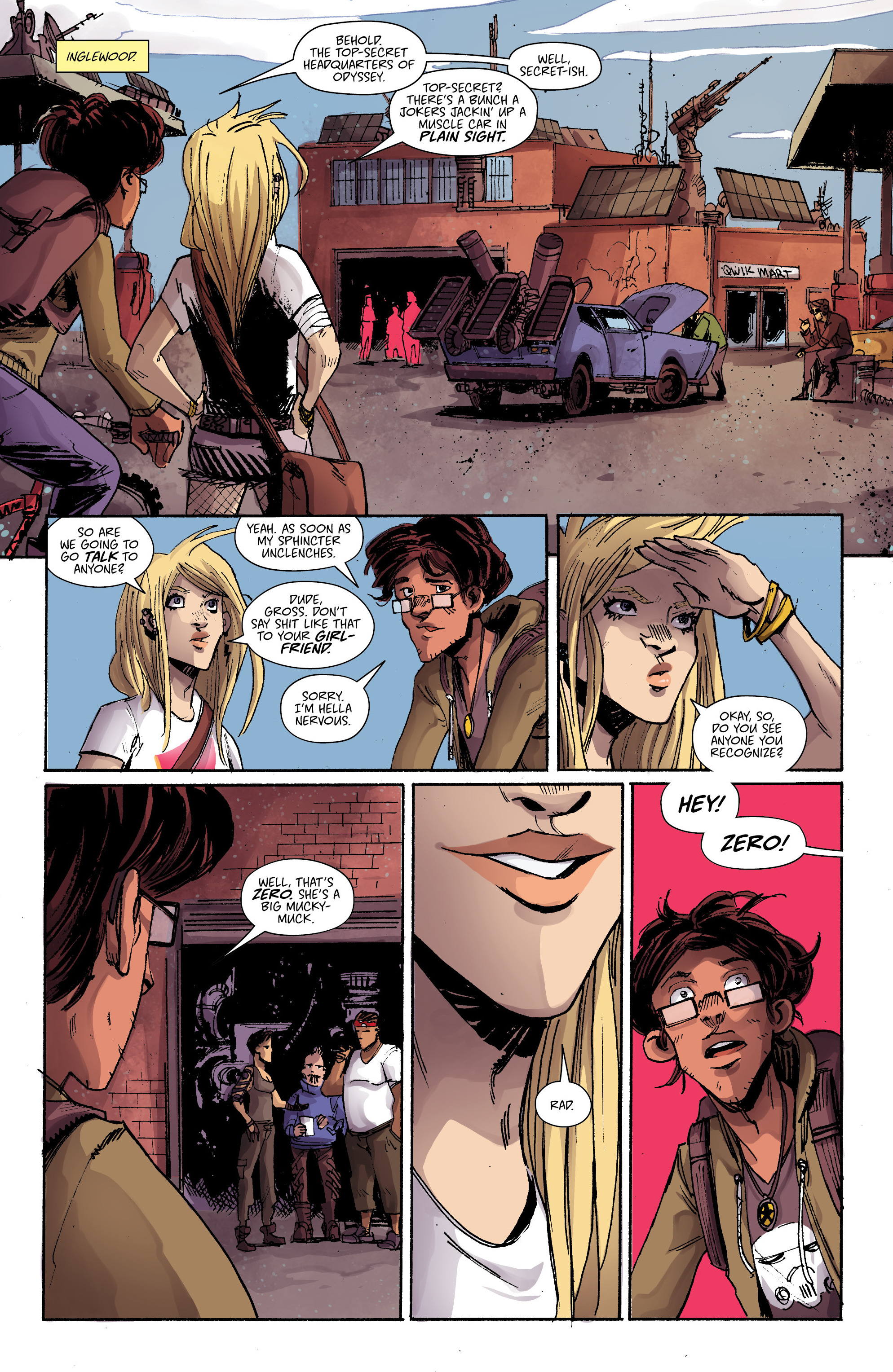 Read online Quantum Teens Are Go comic -  Issue #1 - 18
