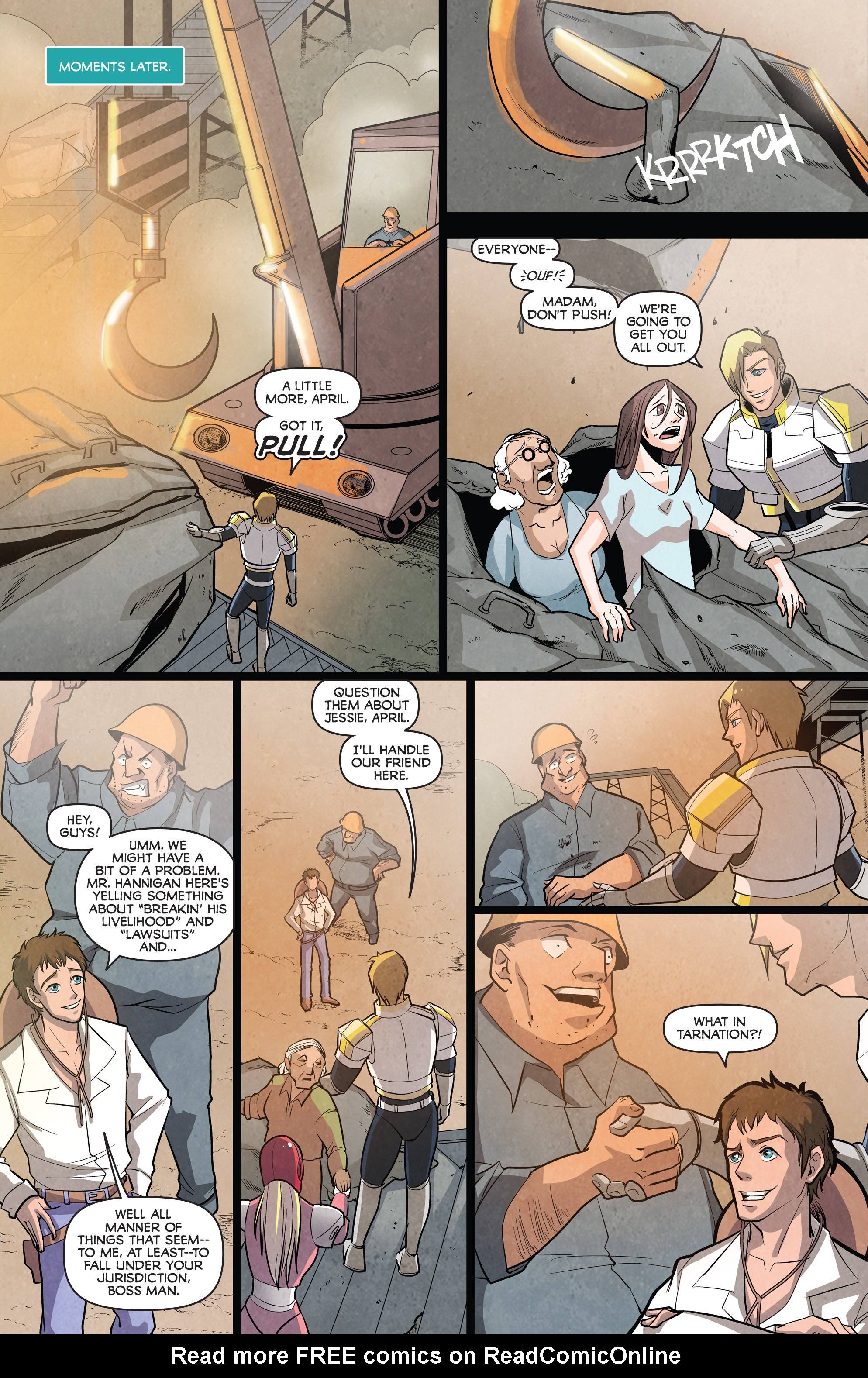 Read online Saber Rider and the Star Sheriffs comic -  Issue #2 - 8