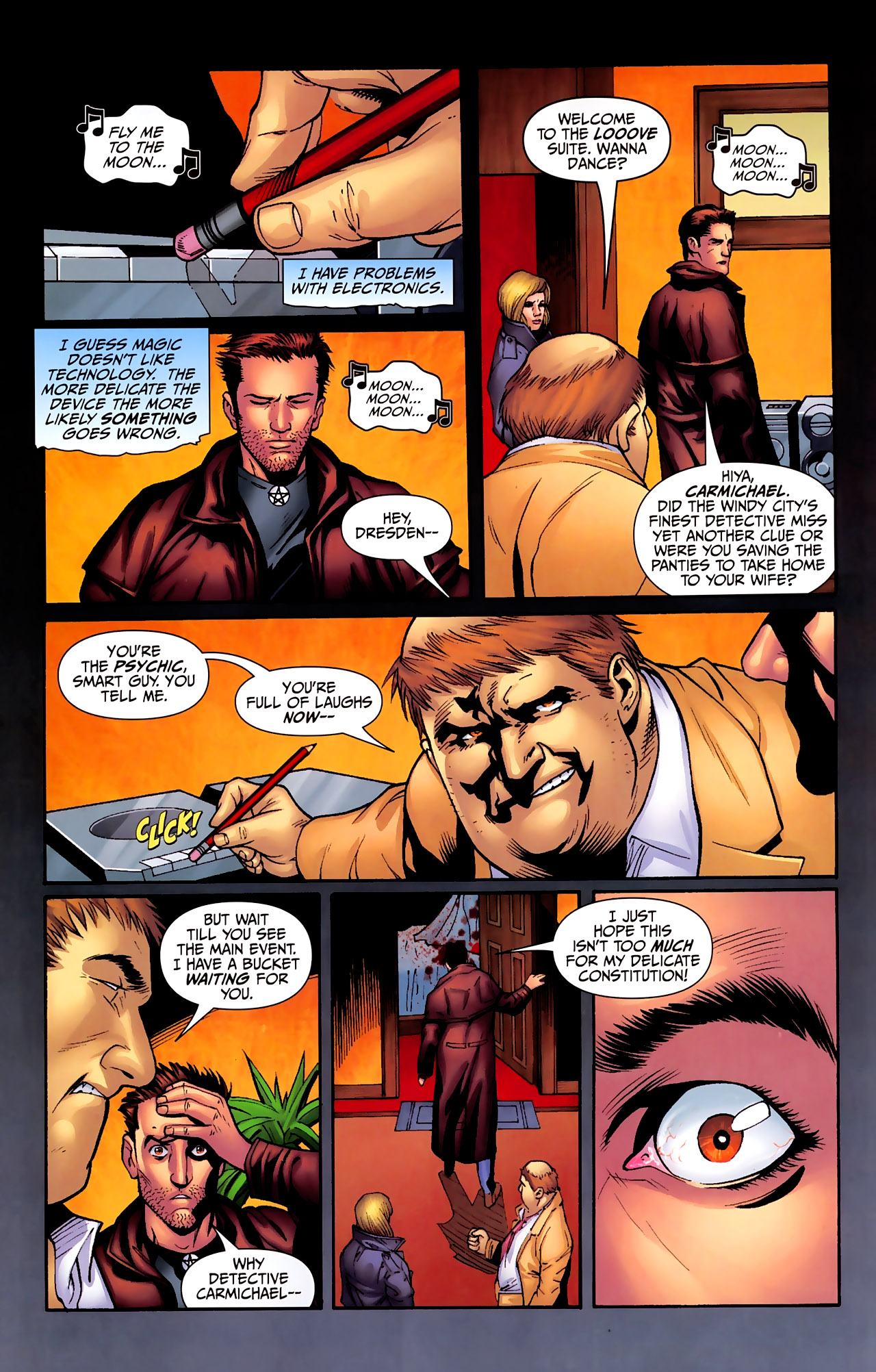 Read online Jim Butcher's The Dresden Files: Storm Front comic -  Issue #1 - 6