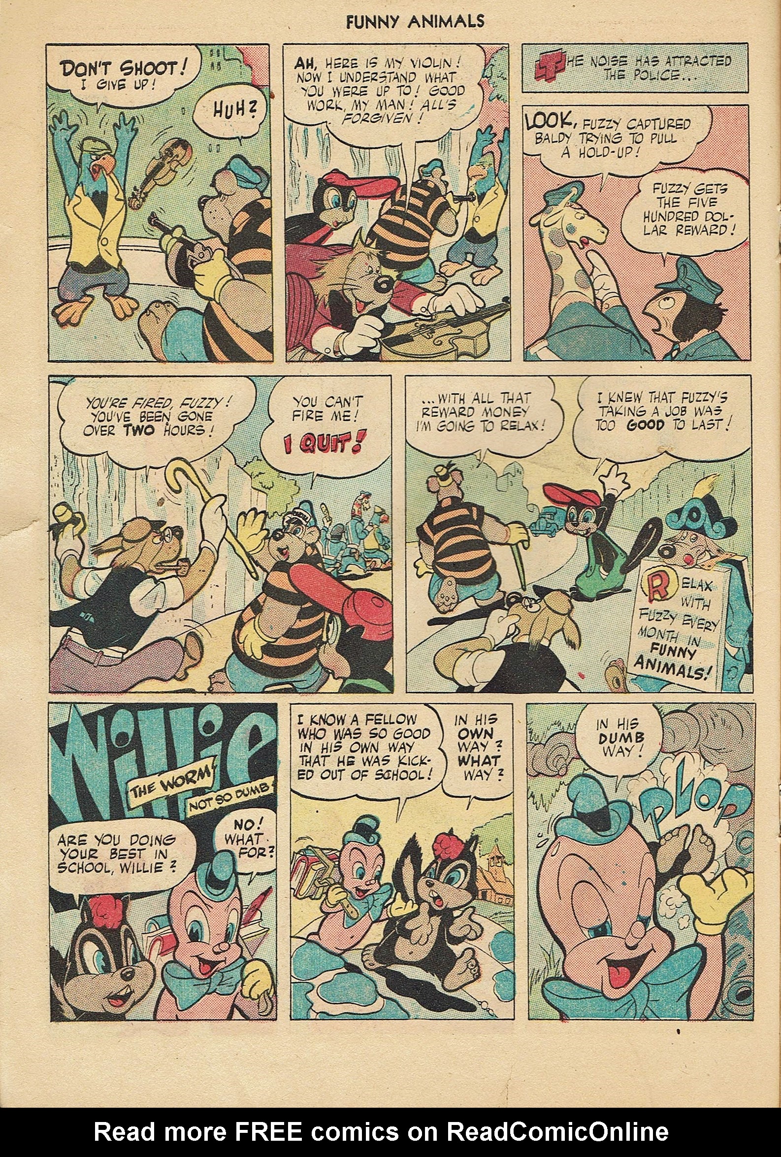 Read online Fawcett's Funny Animals comic -  Issue #46 - 22