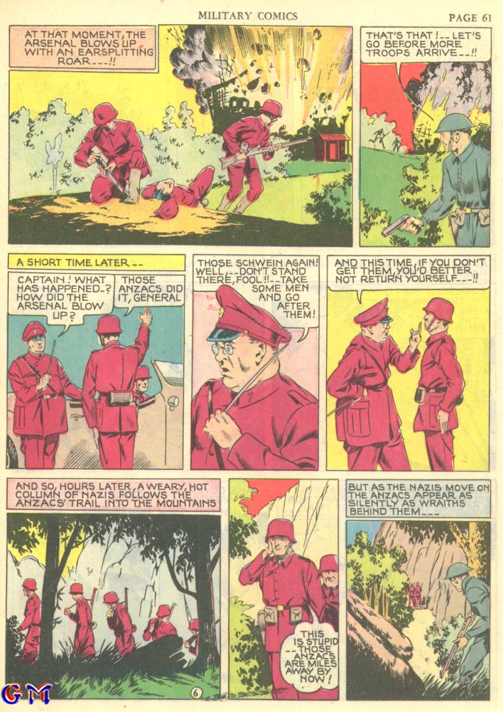 Read online Military Comics comic -  Issue #7 - 63