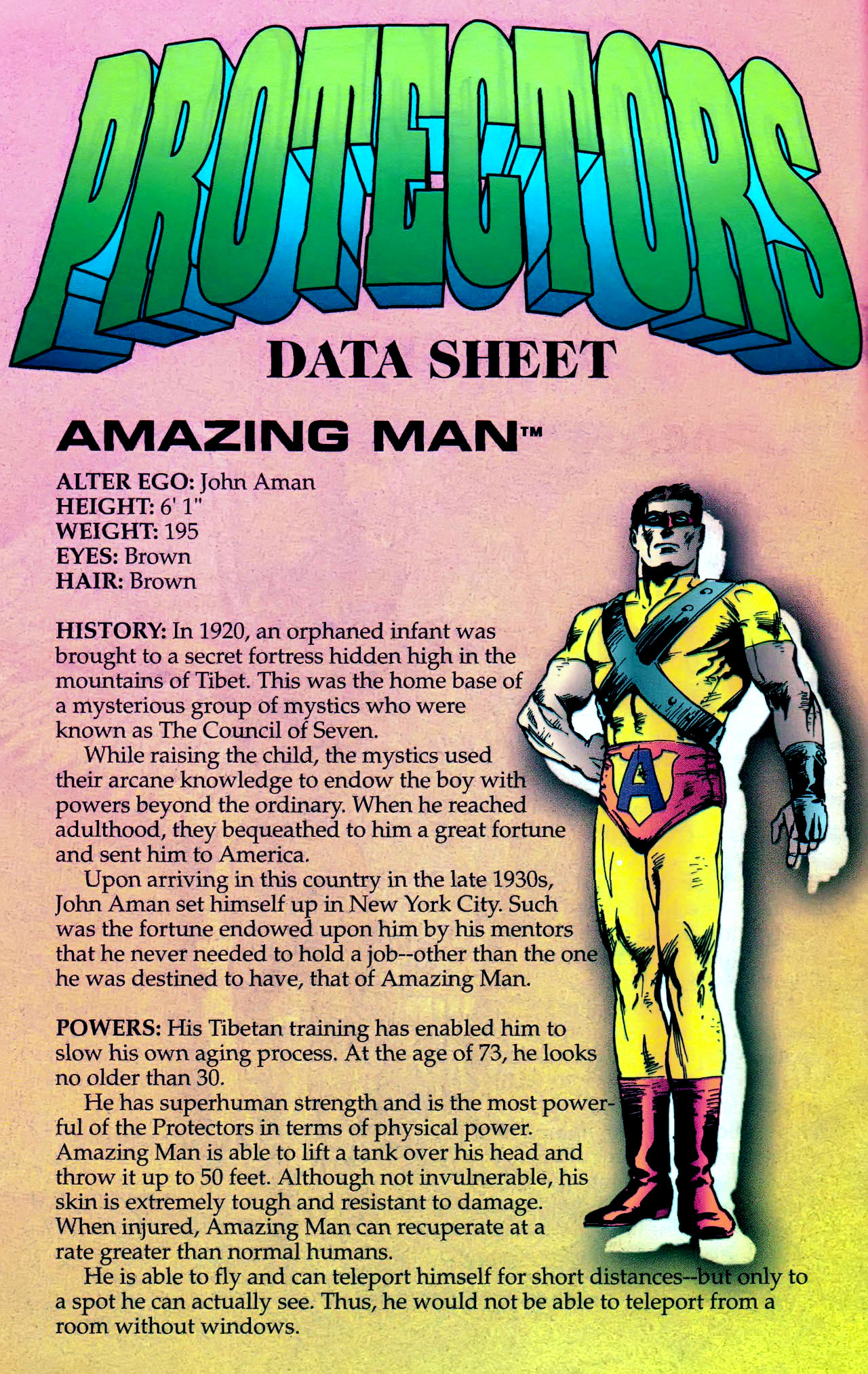 Read online The Protectors comic -  Issue # _Handbook - 4