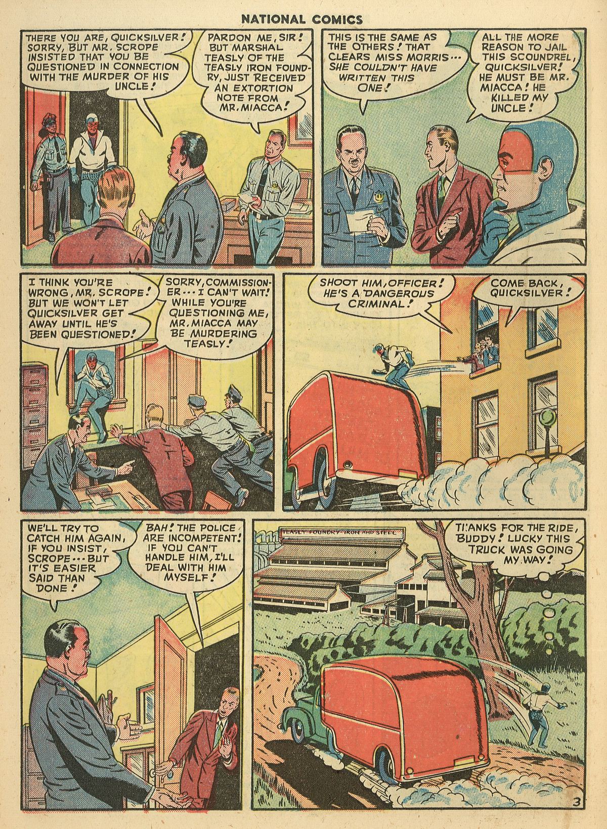 Read online National Comics comic -  Issue #66 - 32