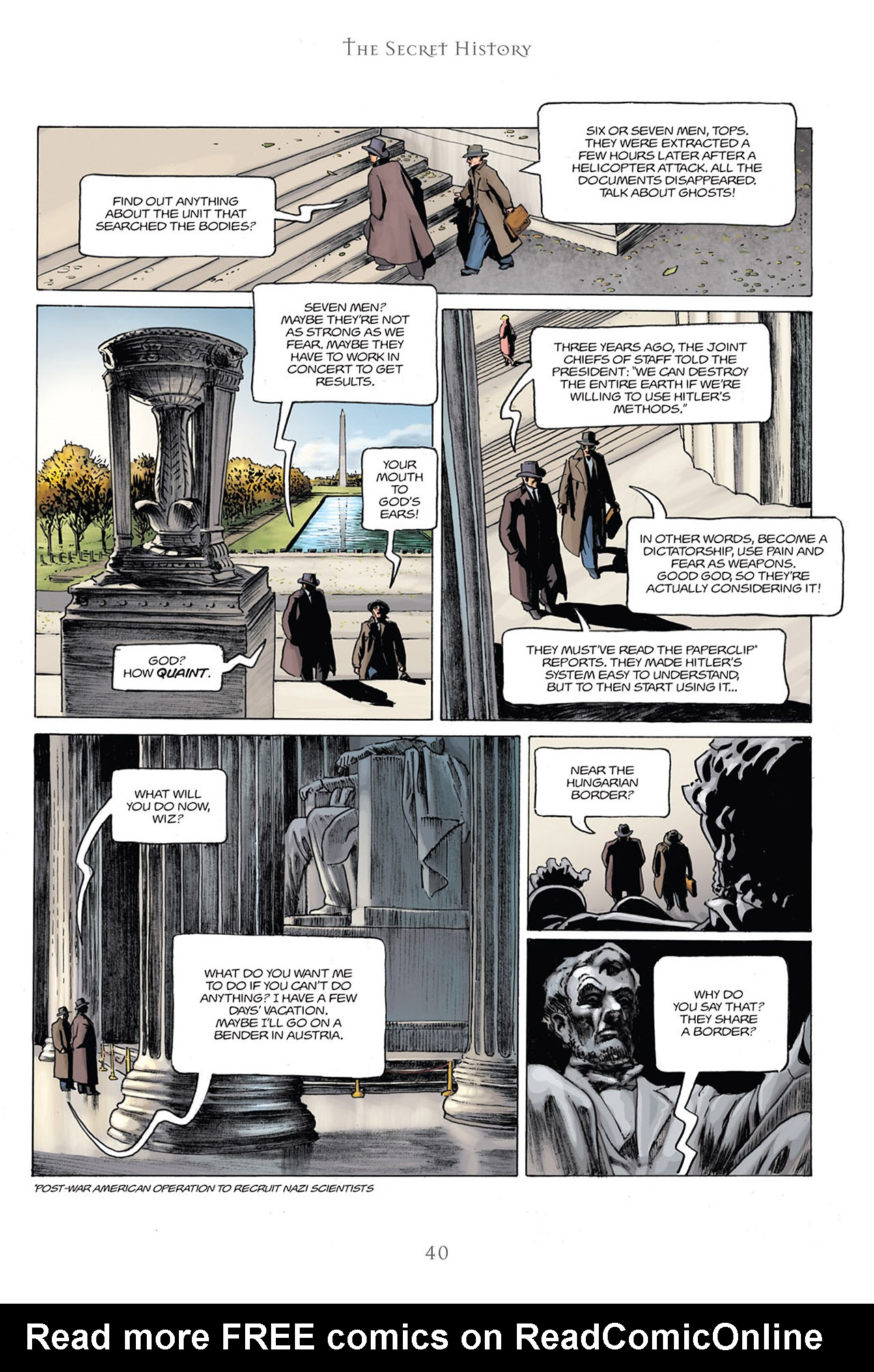 Read online The Secret History comic -  Issue #17 - 41