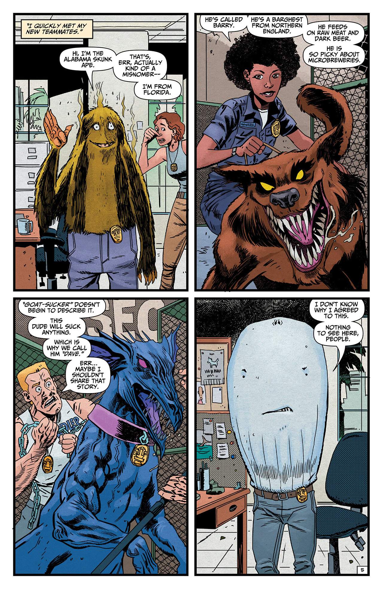 Read online Project Cryptid comic -  Issue #1 - 19