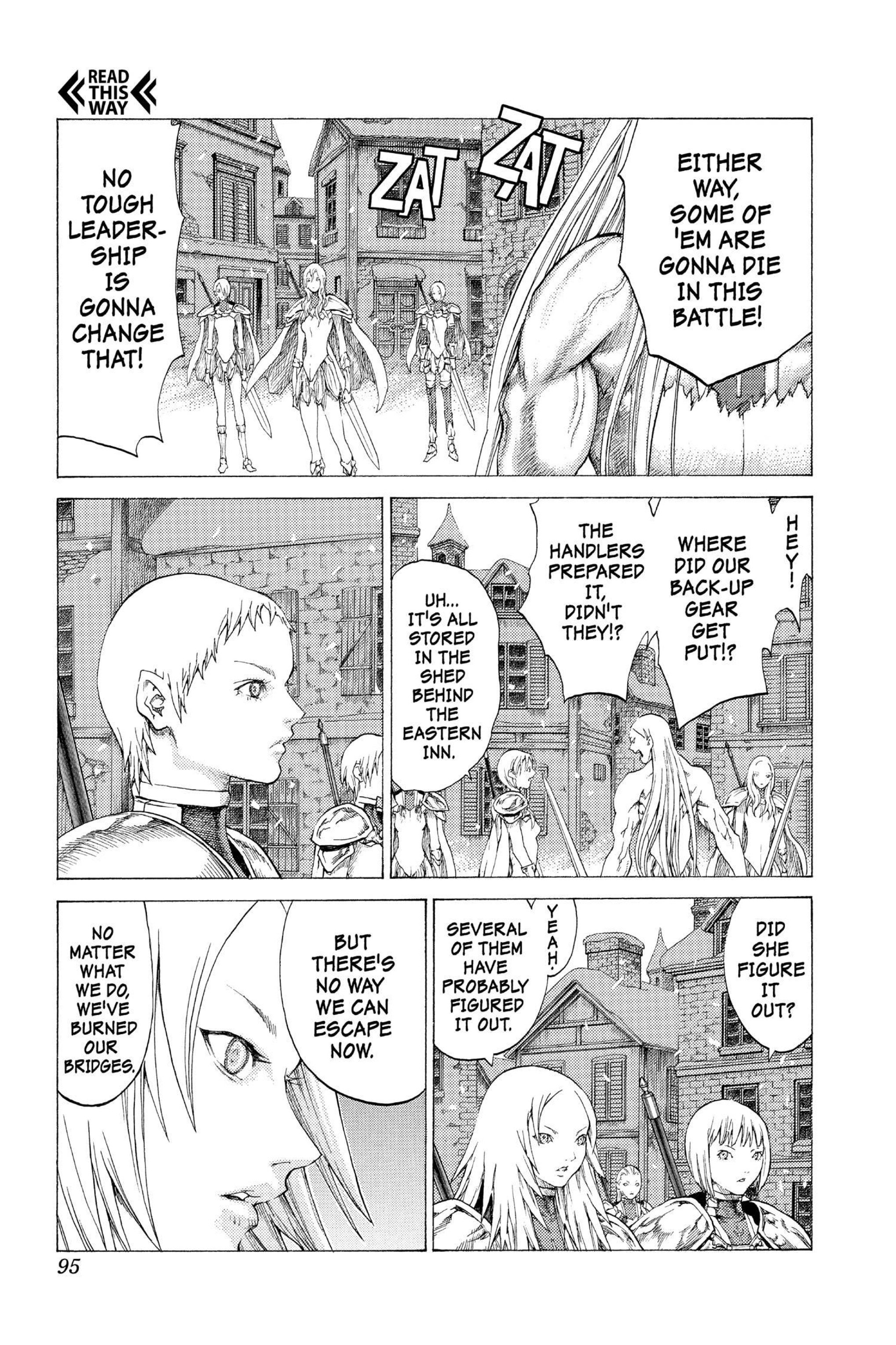 Read online Claymore comic -  Issue #10 - 88