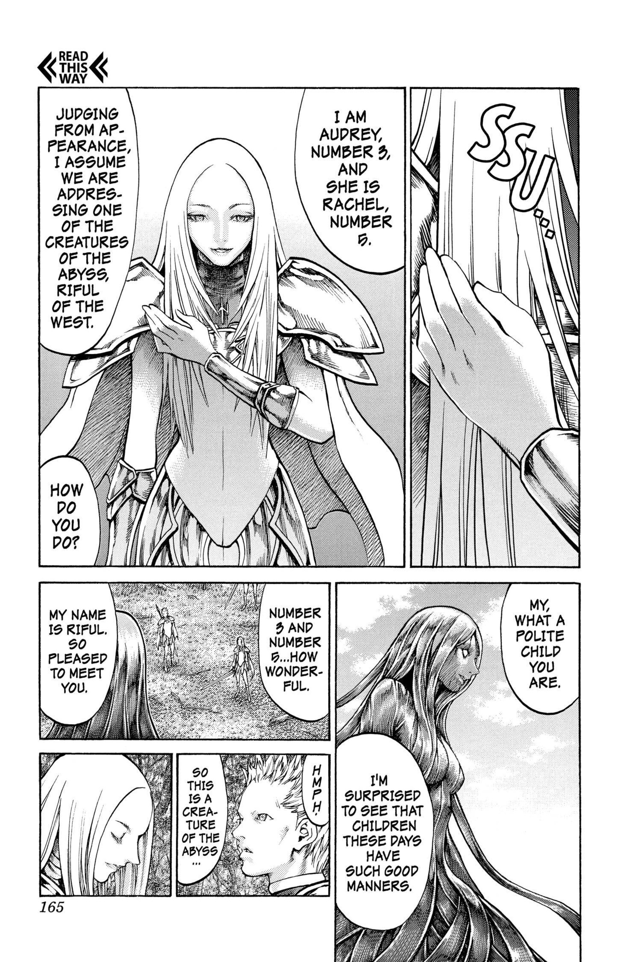 Read online Claymore comic -  Issue #12 - 148