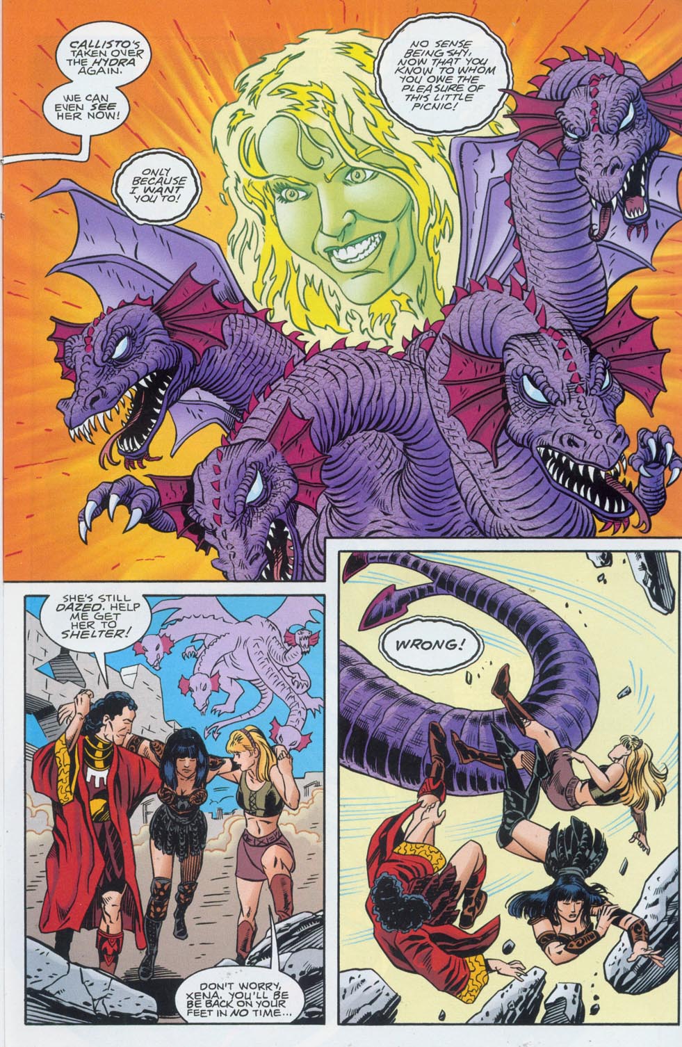 Read online Xena: Warrior Princess vs Callisto comic -  Issue #2 - 8