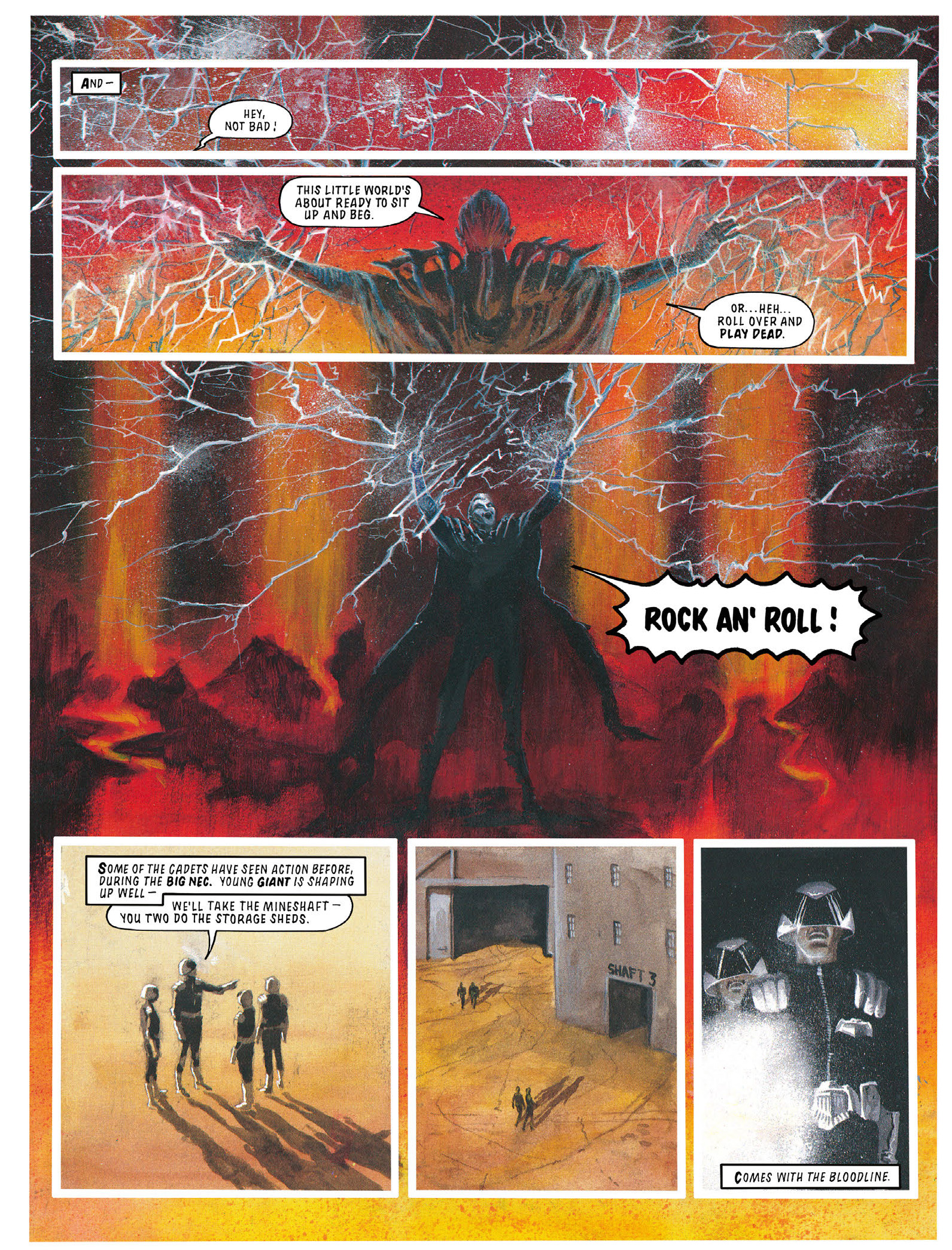 Read online Essential Judge Dredd: Judgement Day comic -  Issue # TPB - 8