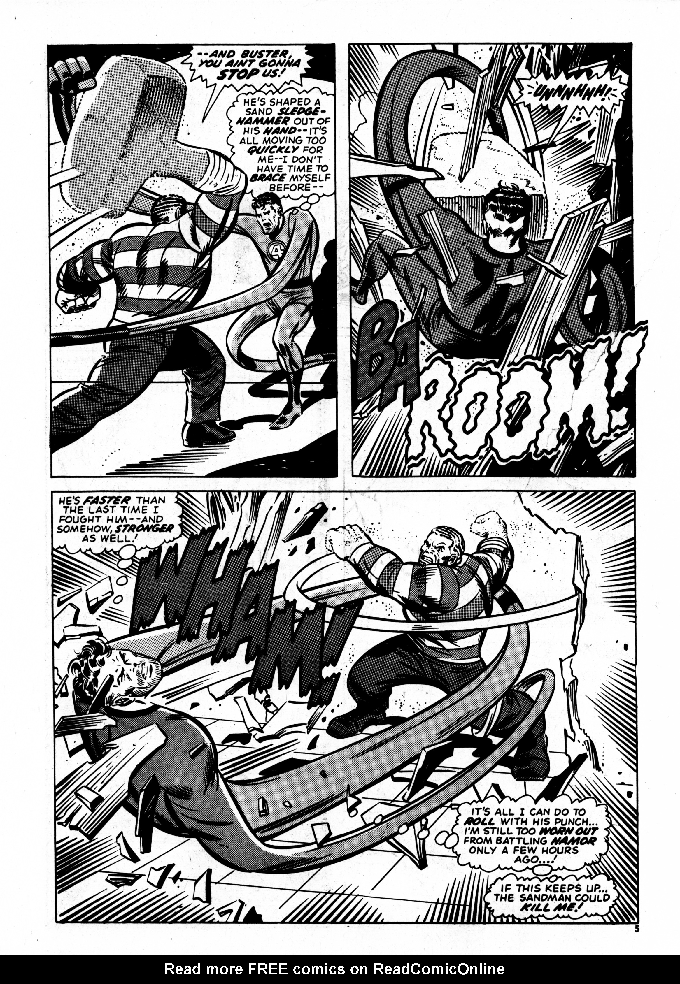 Read online Fantastic Four (1982) comic -  Issue #16 - 5