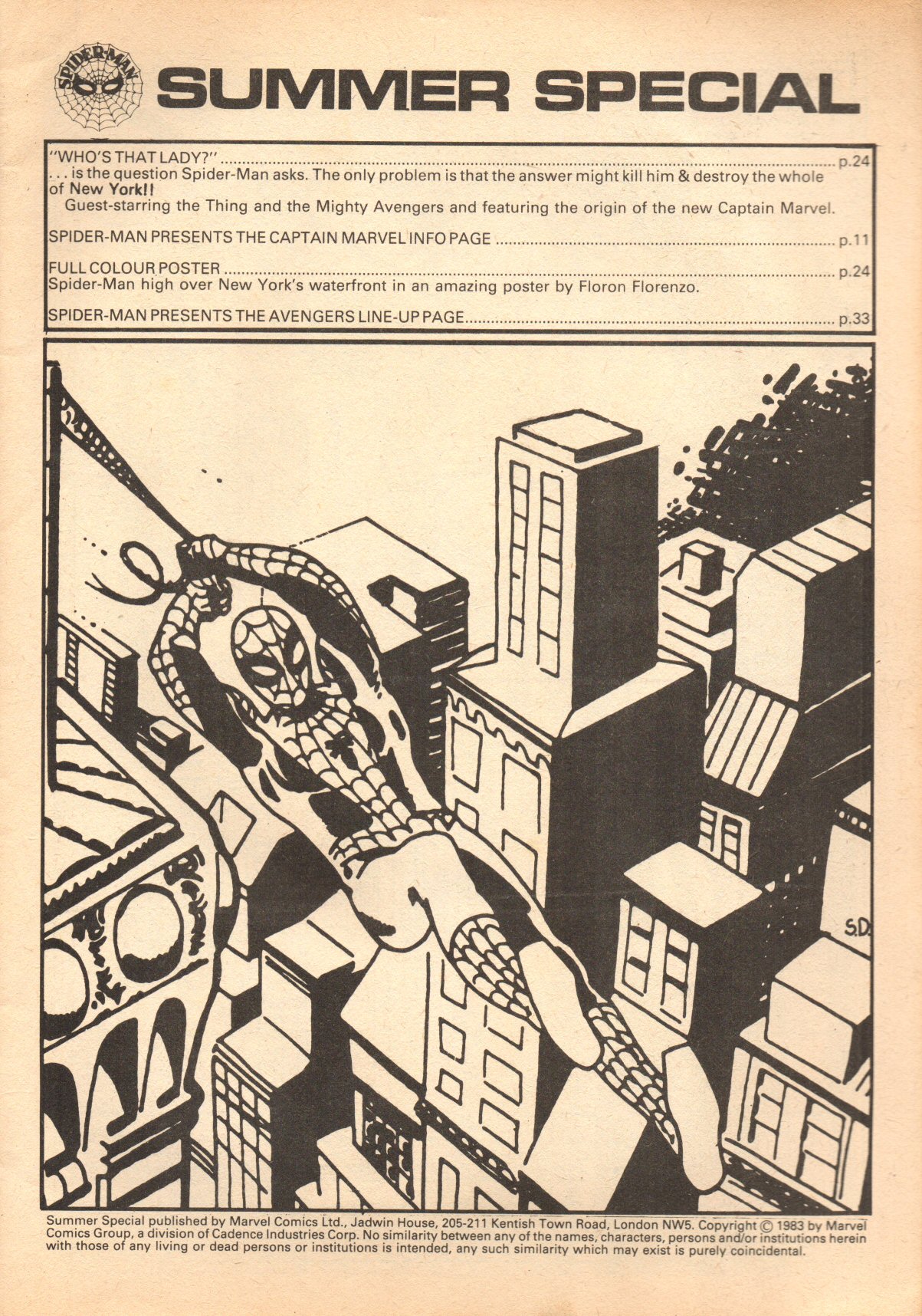 Read online Spider-Man Special comic -  Issue #1983S - 3