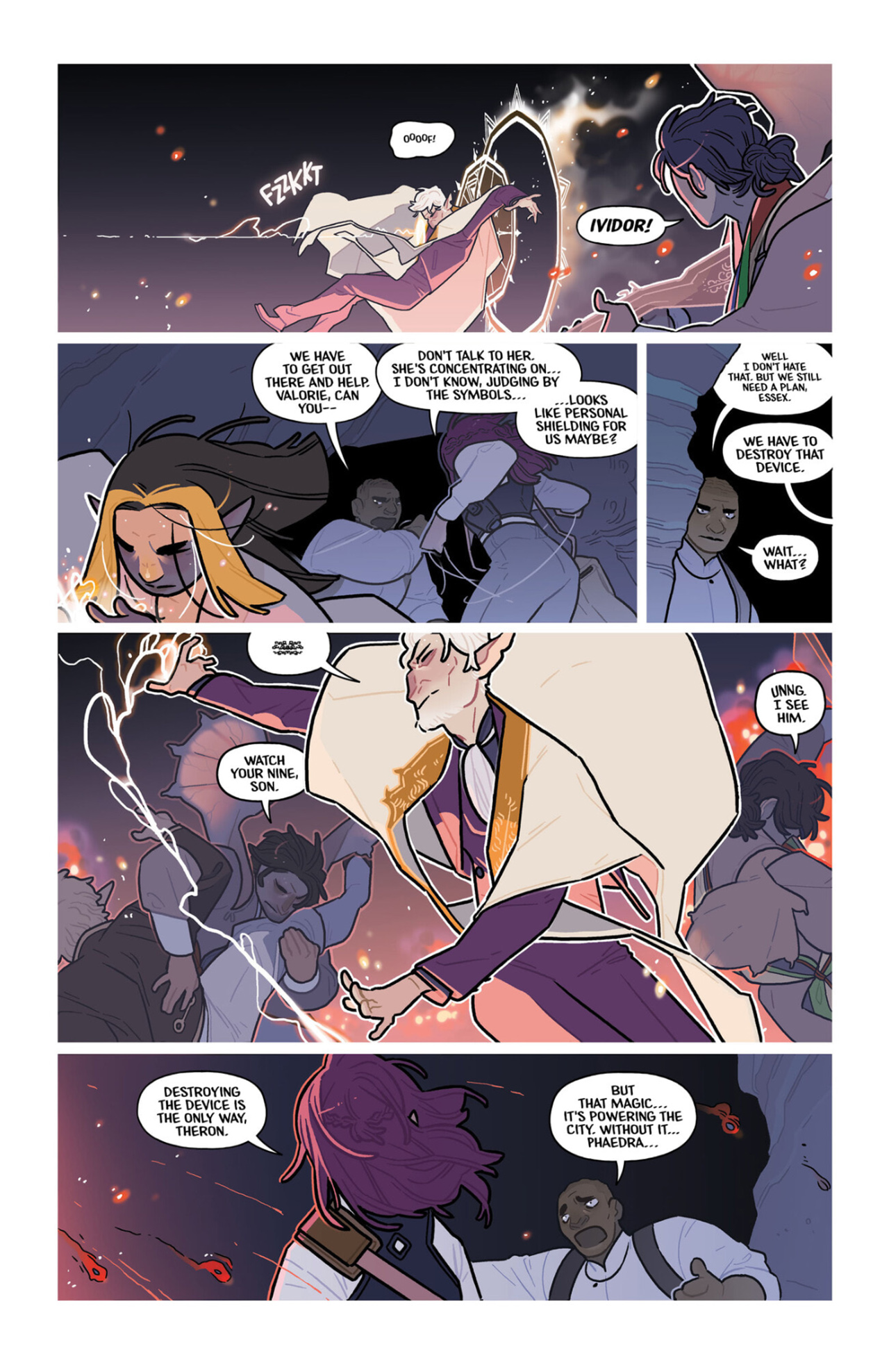 Read online Black Cloak comic -  Issue #6 - 23