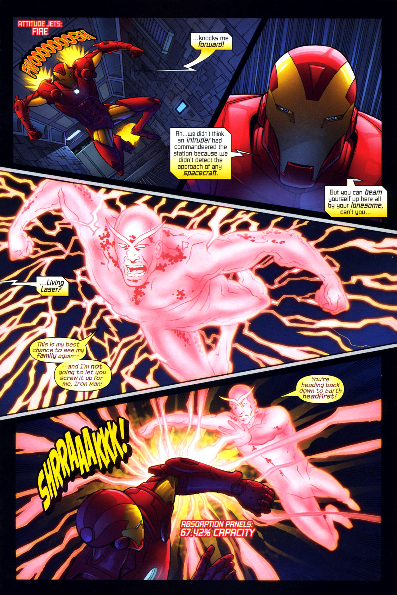 Read online Marvel Adventures Iron Man comic -  Issue #6 - 7