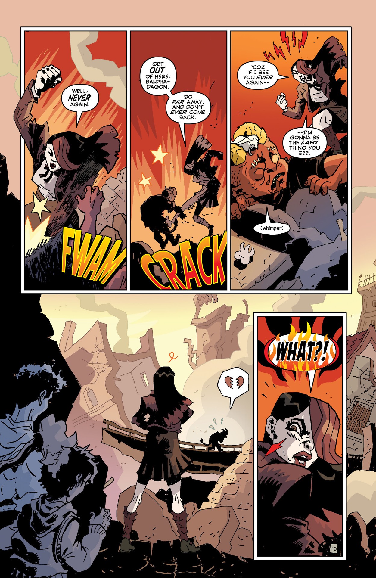 Read online In Hell We Fight! comic -  Issue #4 - 10