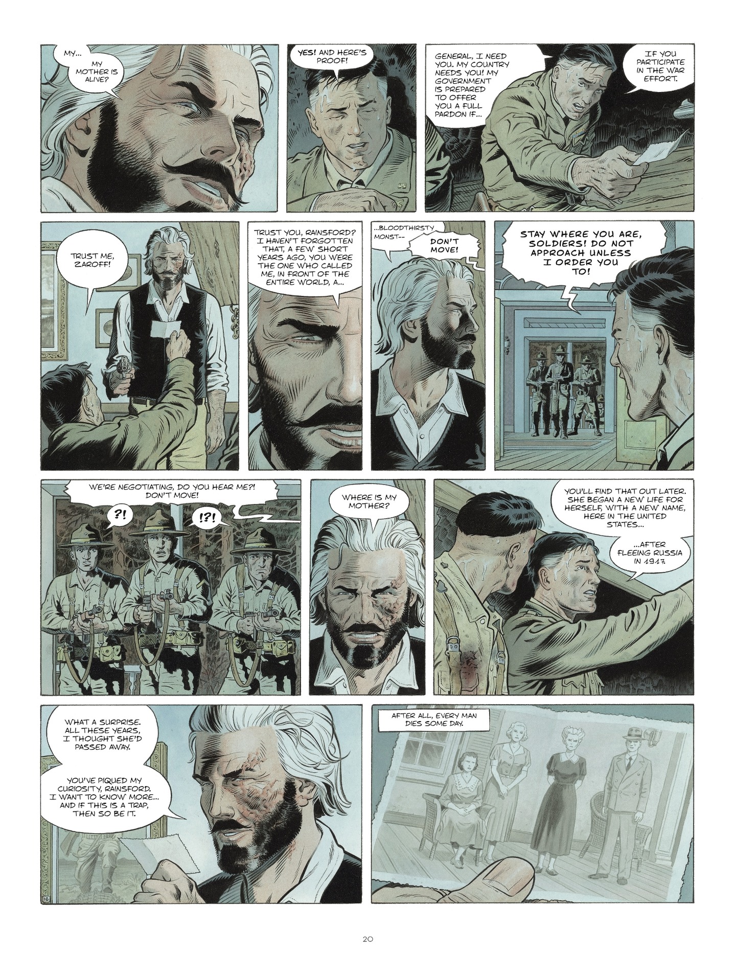 Read online Zaroff comic -  Issue # TPB 2 - 21