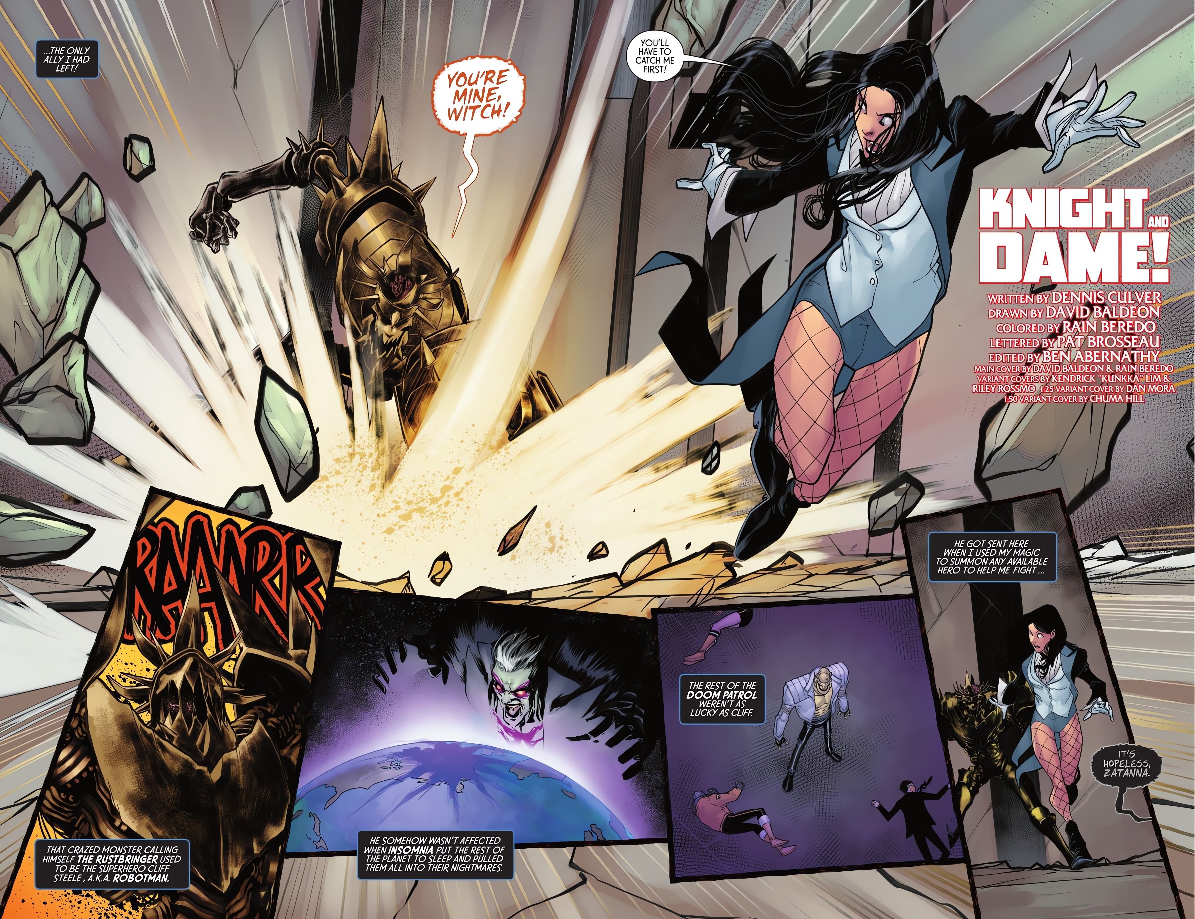 Read online Knight Terrors: Zatanna comic -  Issue #2 - 4