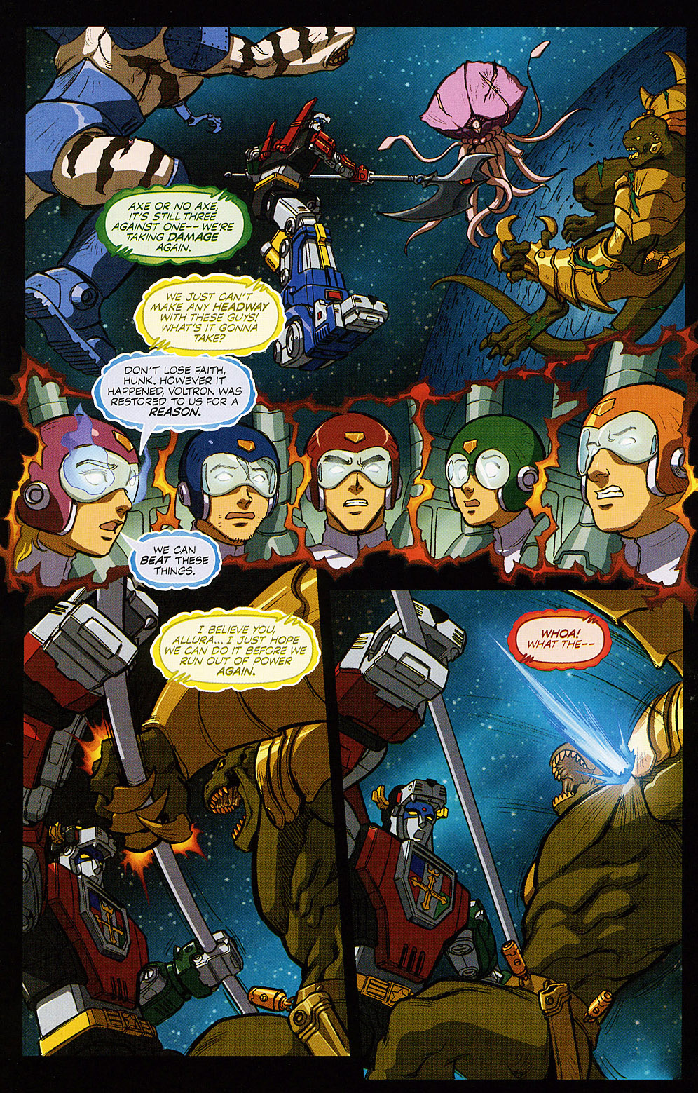 Read online Voltron: Defender of the Universe comic -  Issue #5 - 18