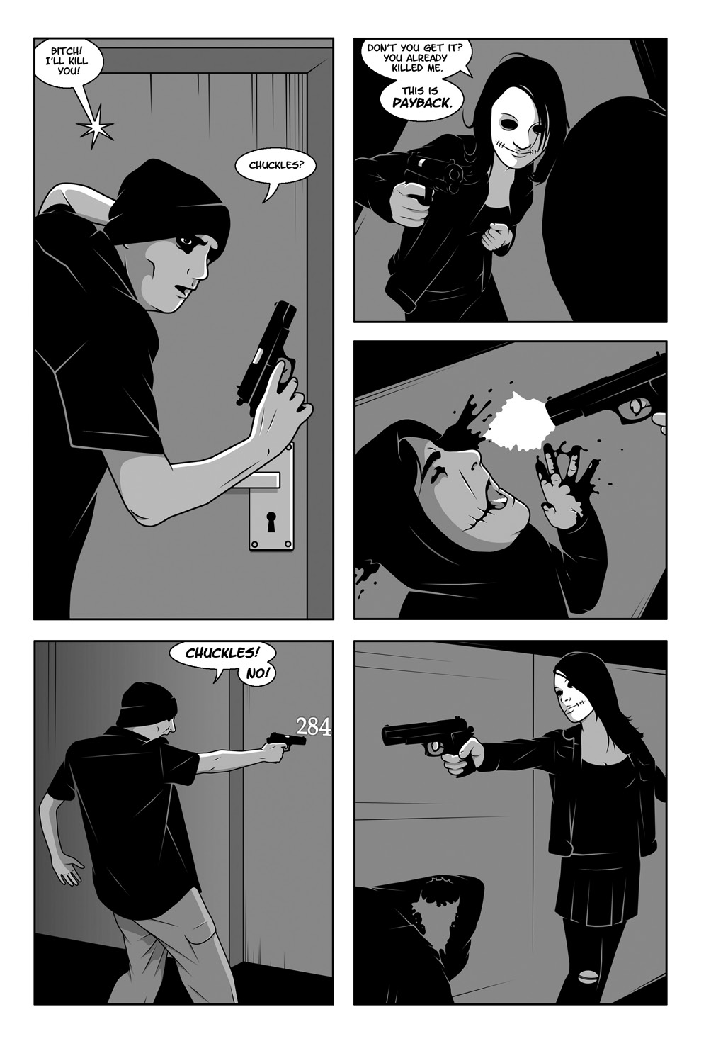 Read online Hollow Girl comic -  Issue #1 - 10