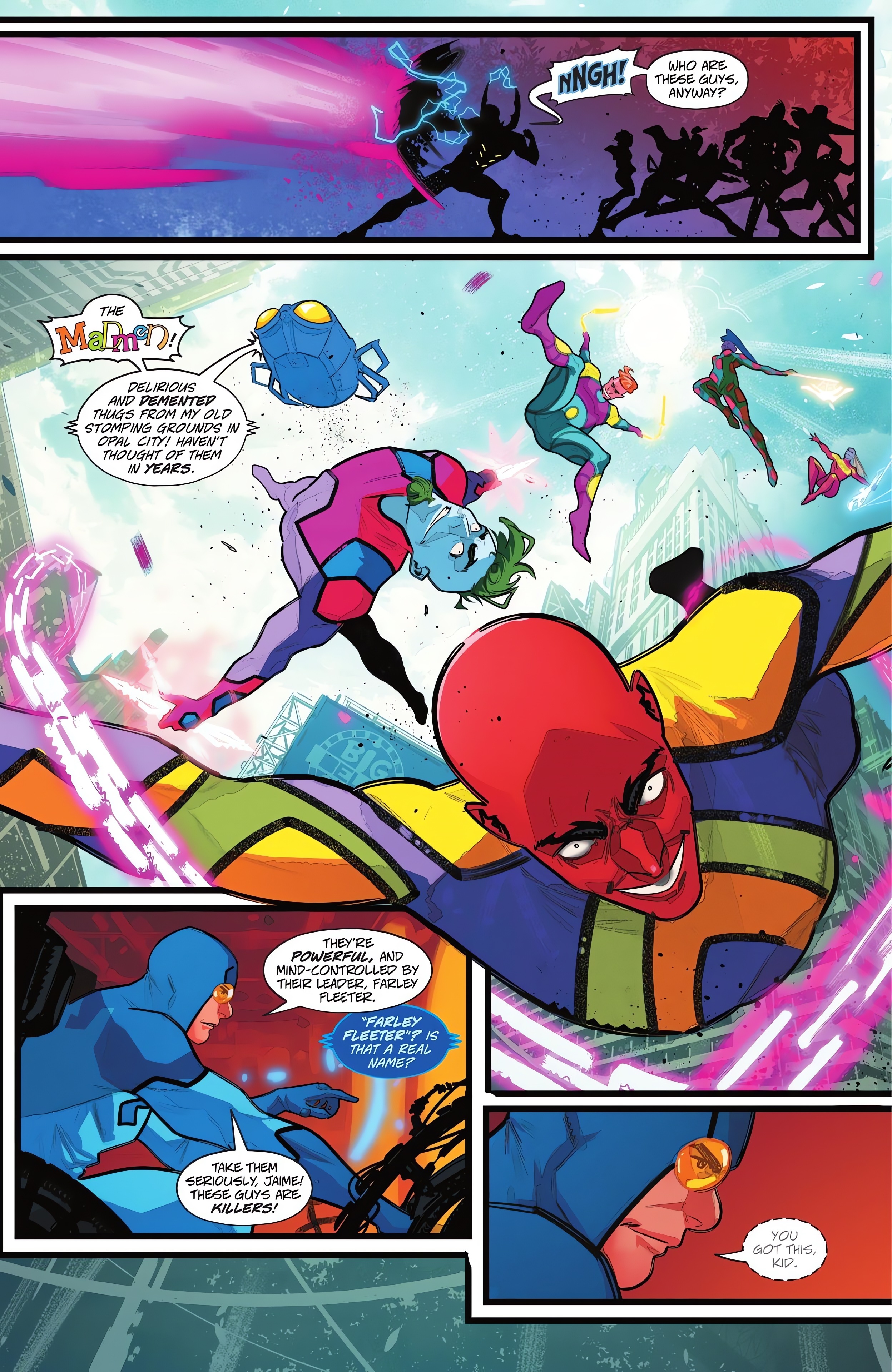 Read online Blue Beetle (2023) comic -  Issue #1 - 5