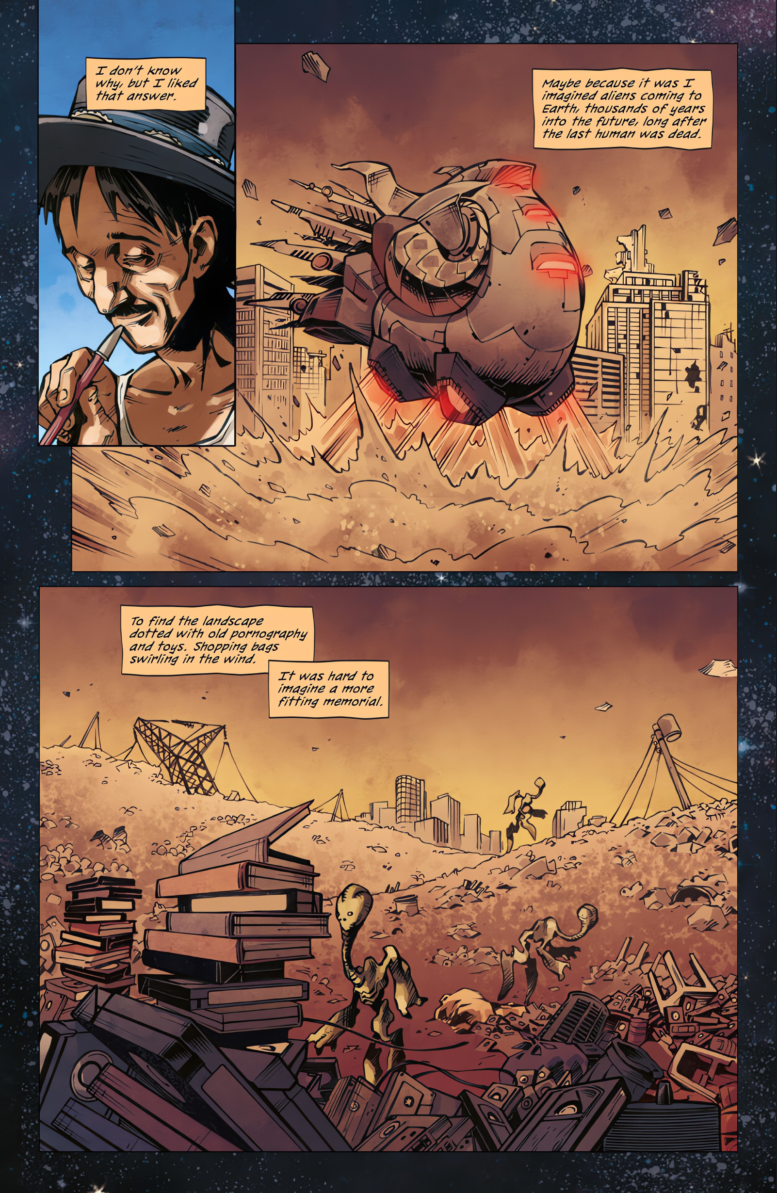 Read online Traveling To Mars comic -  Issue #7 - 13