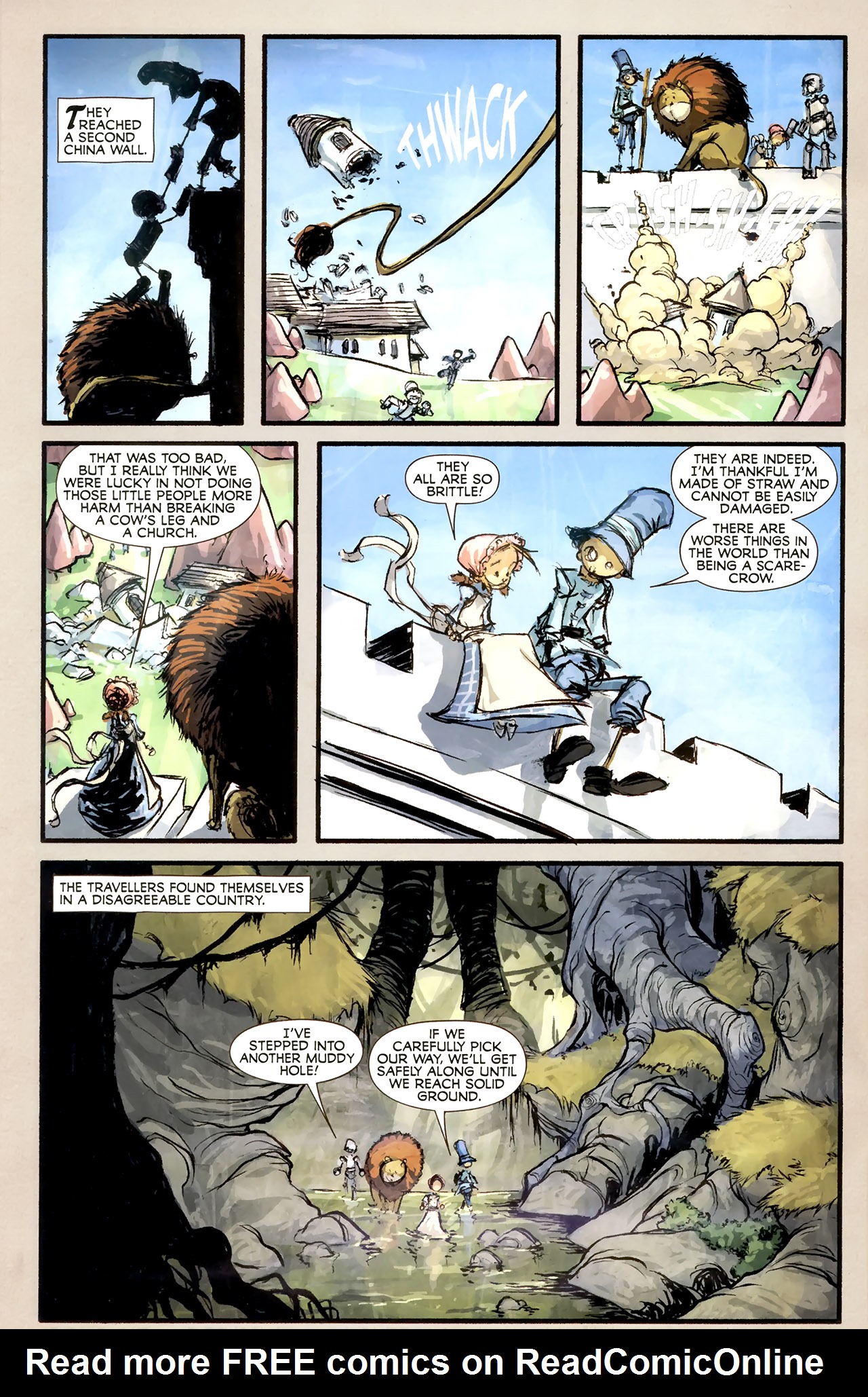 Read online The Wonderful Wizard of Oz comic -  Issue #8 - 8