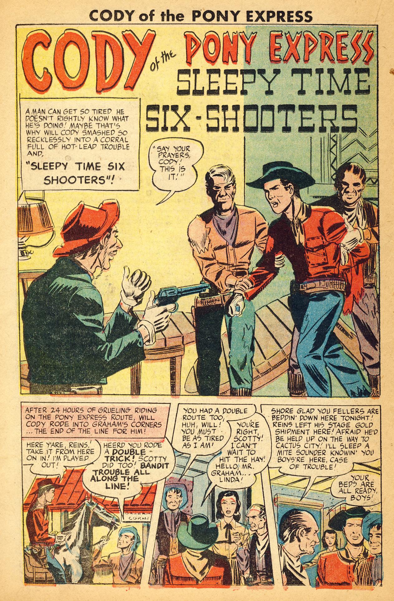 Read online Cody of the Pony Express comic -  Issue # Full - 22