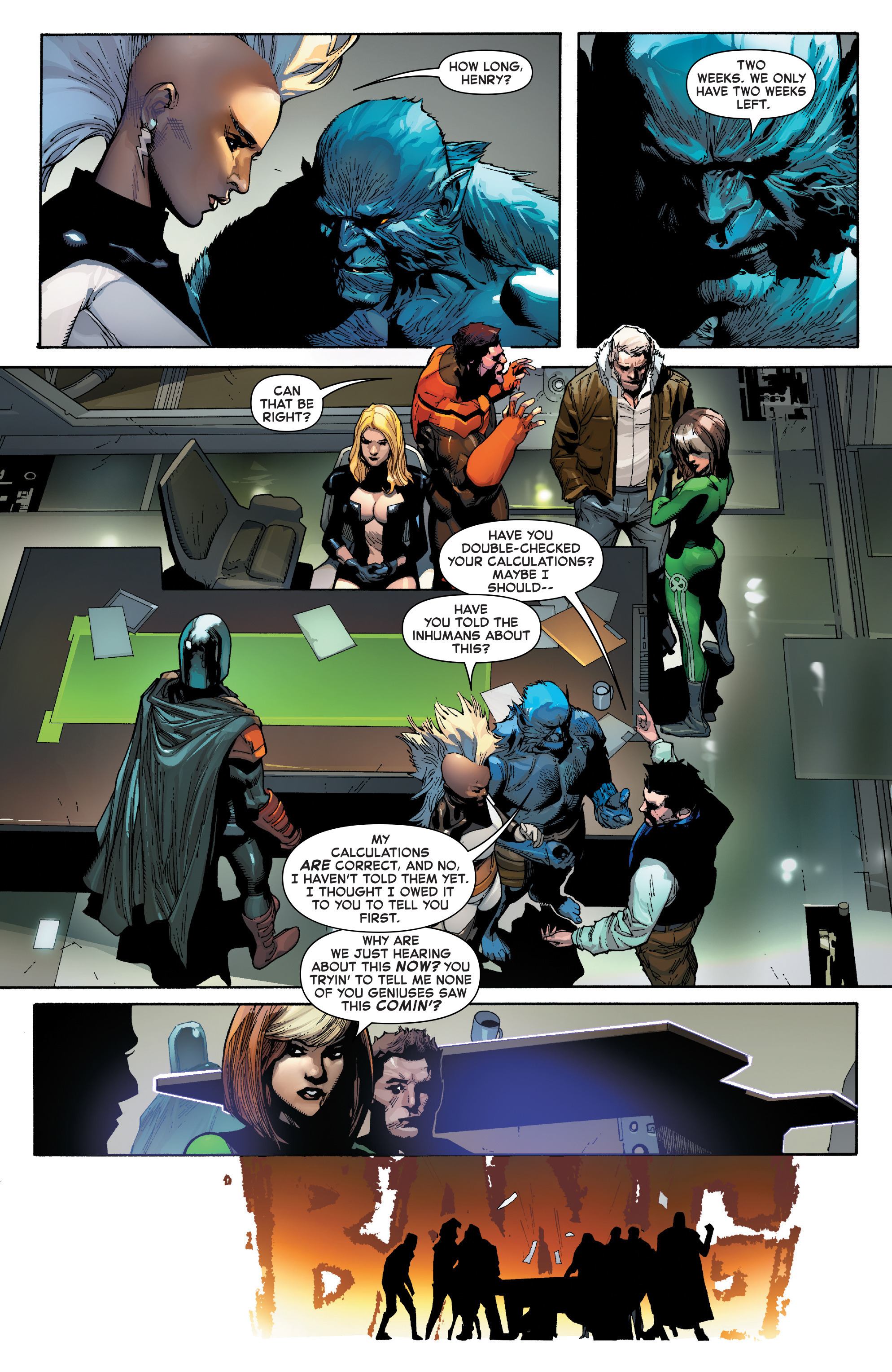 Read online Inhumans Vs. X-Men comic -  Issue #1 - 14
