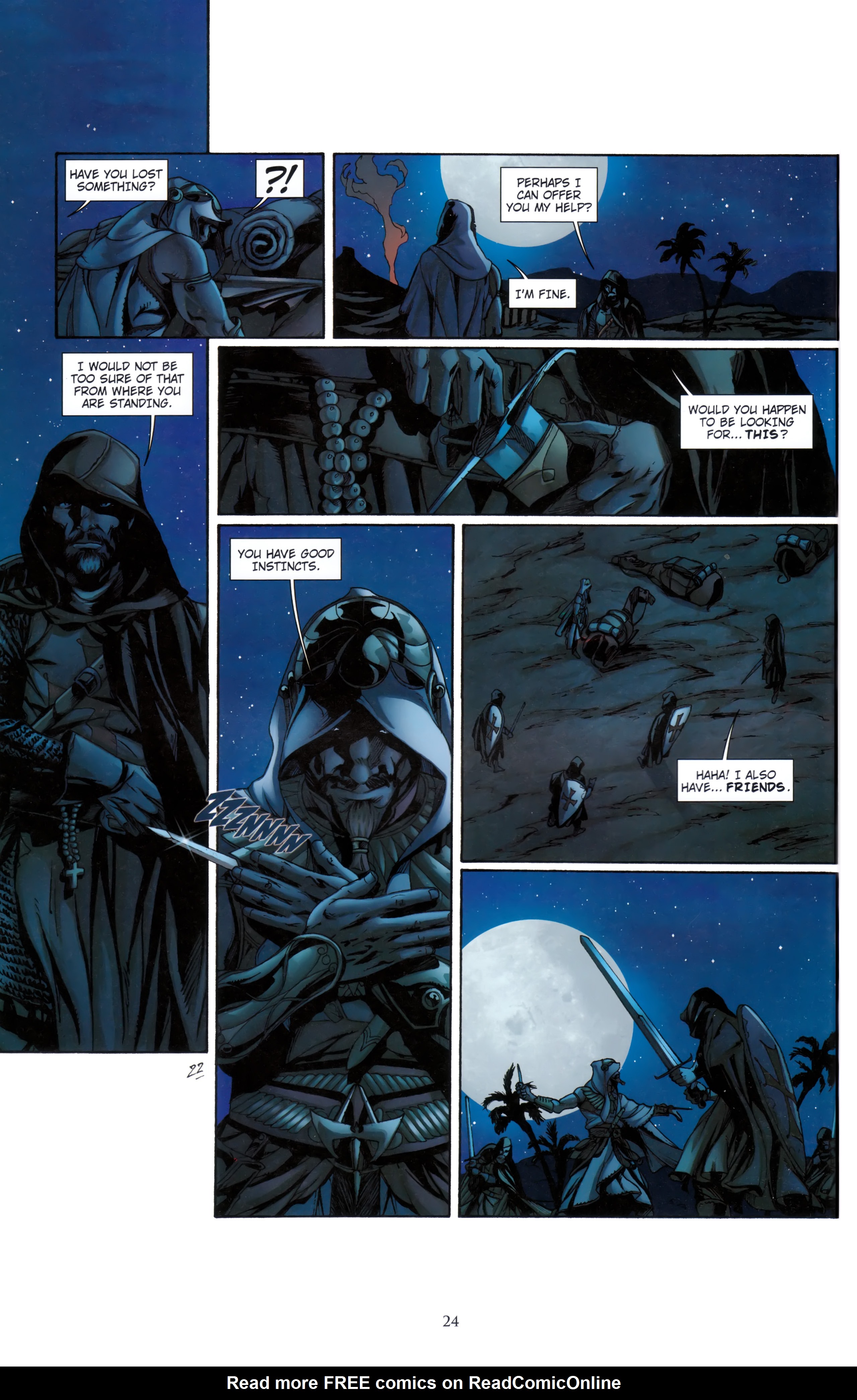 Read online Assassin's Creed (2009) comic -  Issue #5 - 24