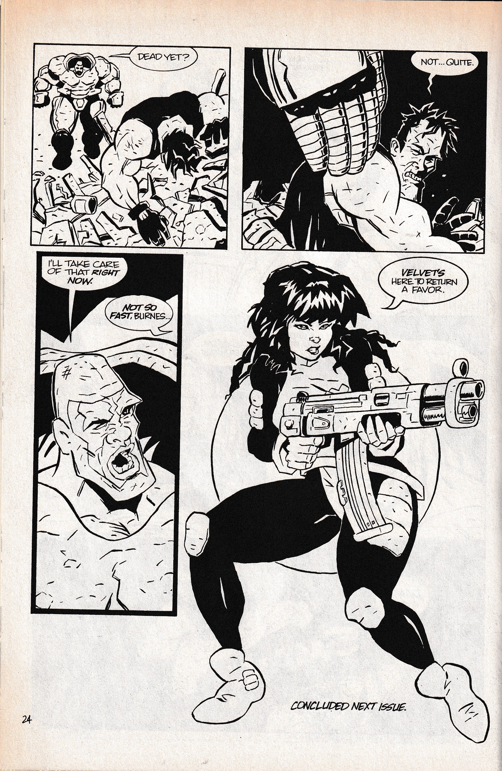 Read online Velvet (1993) comic -  Issue #3 - 30